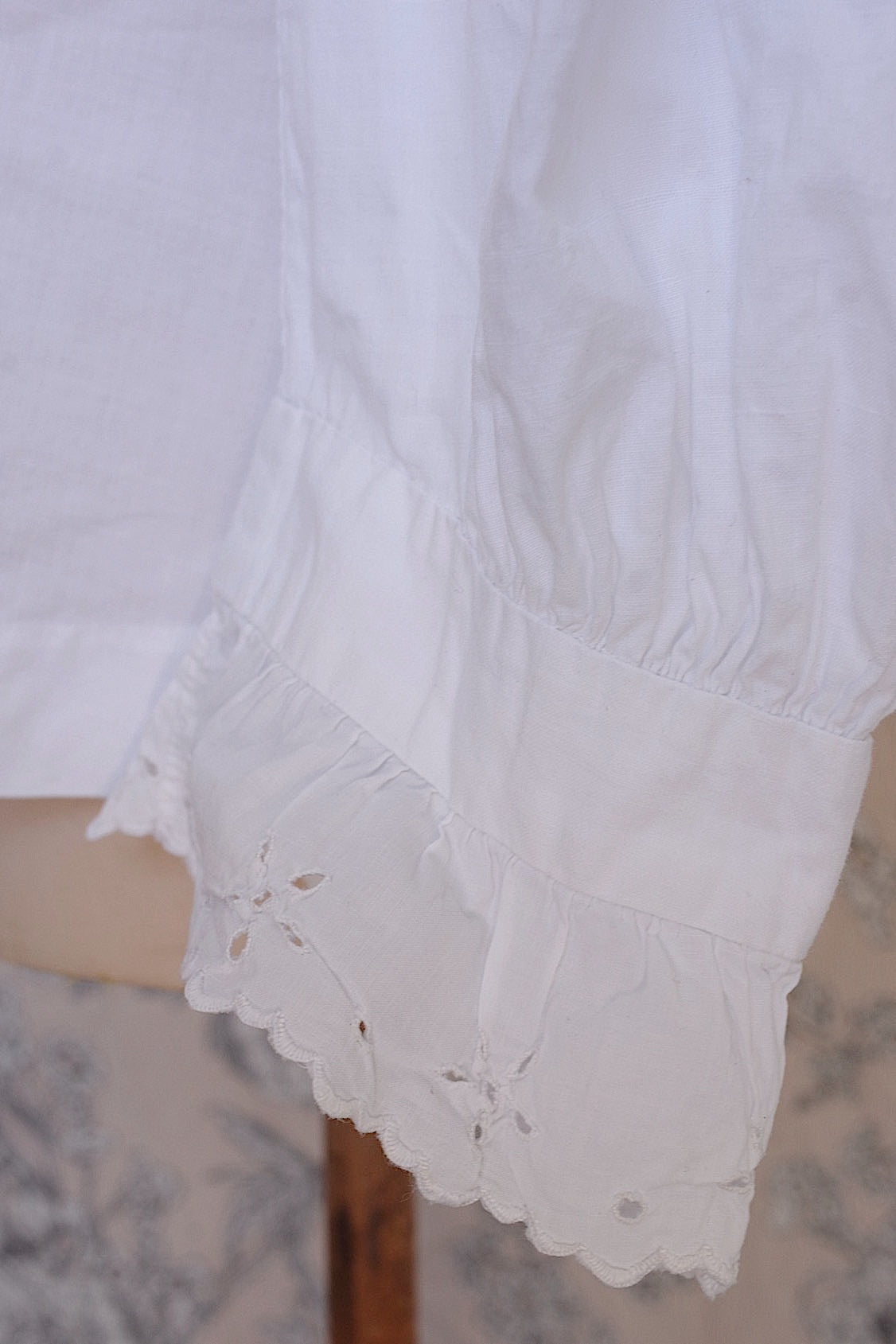アンティークブラウス4/vêtement ancien/antique blouse .FR a l'epoque