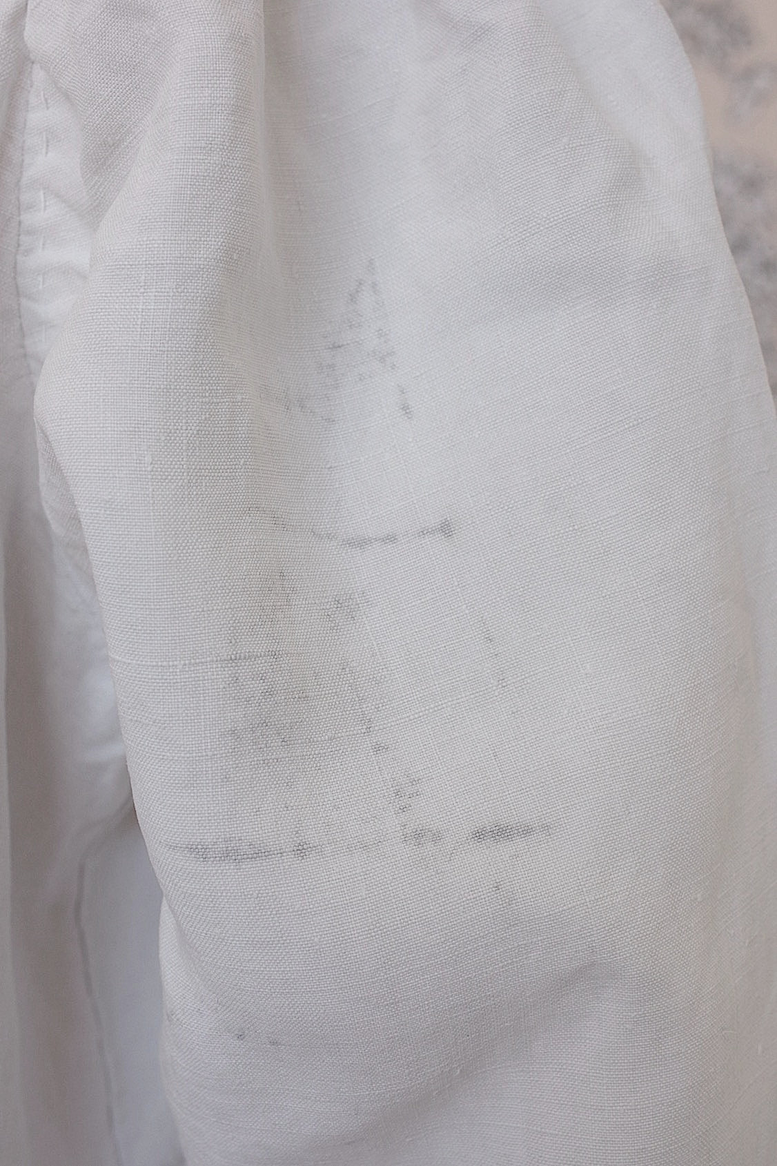 アンティークリネンブラウス/vêtement ancien/antique blouse .FR a l'epoque