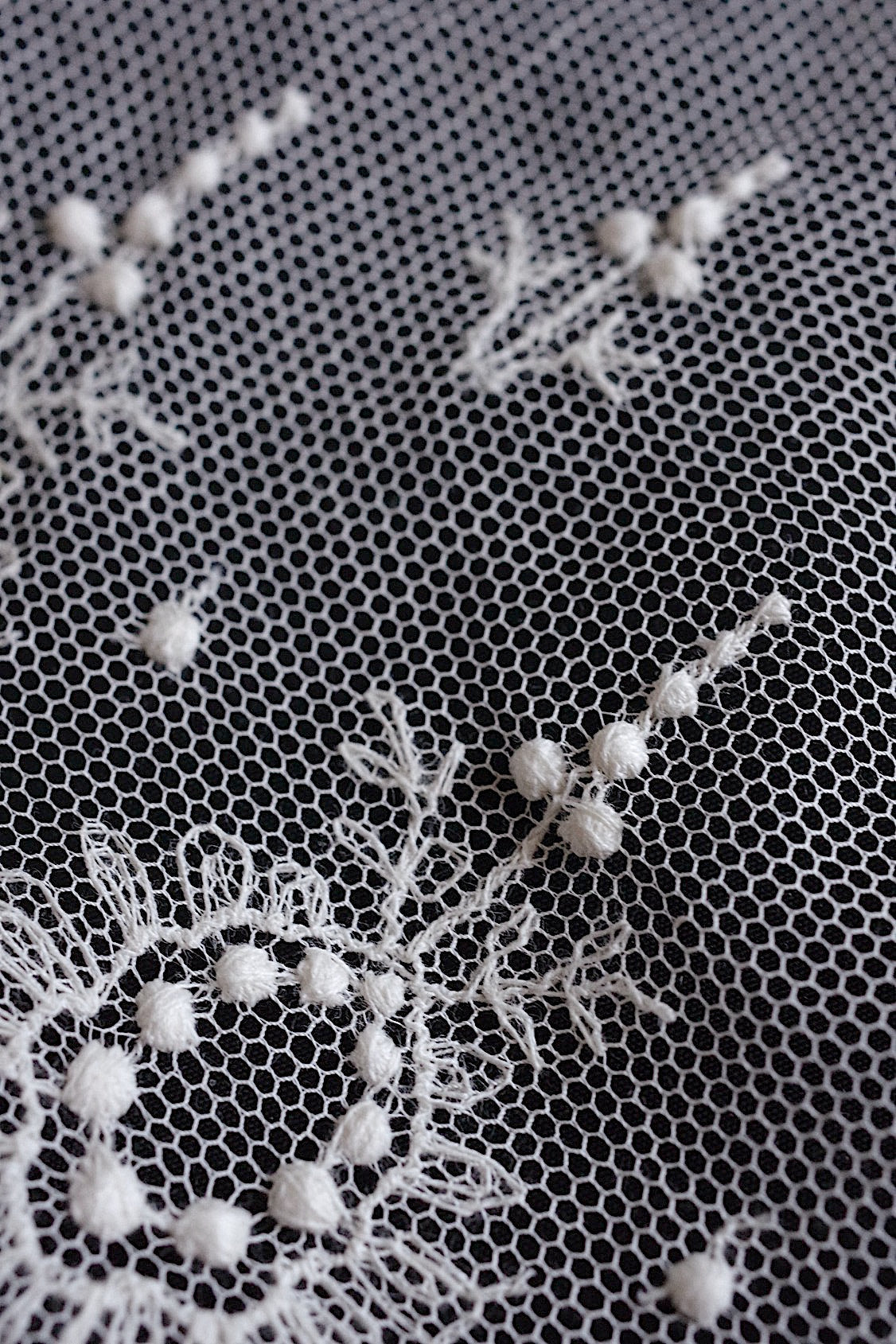 アンティークレース185cm 93cm/dentelle ancienne/antique lace .FR a l'epoque