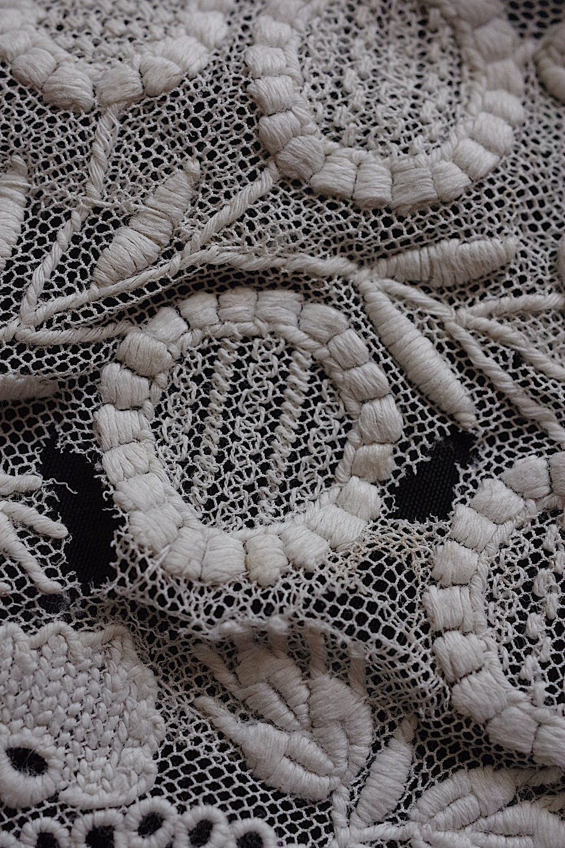 アンティークレース刺繍3種/dentelle ancienne/antique lace .FR a l'epoque