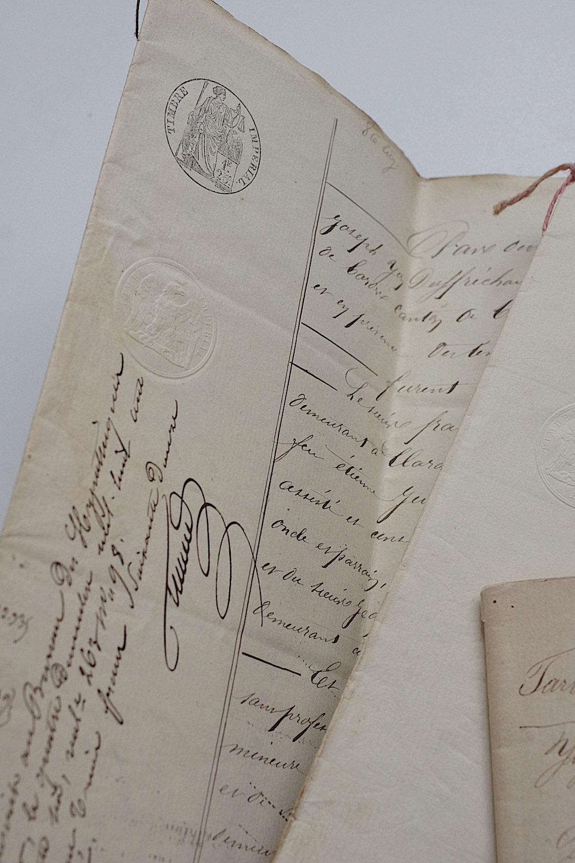 アンティークカリグラフィー/calligraphie ancien/antique .FR a l'epoque