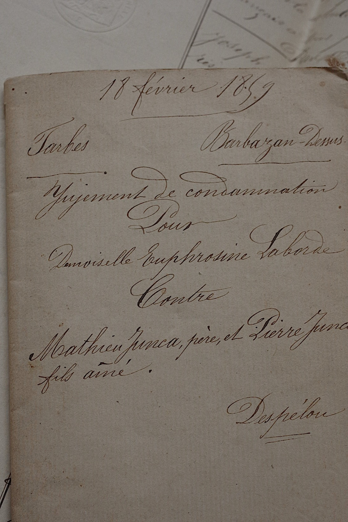 アンティークカリグラフィー/calligraphie ancien/antique .FR a l'epoque
