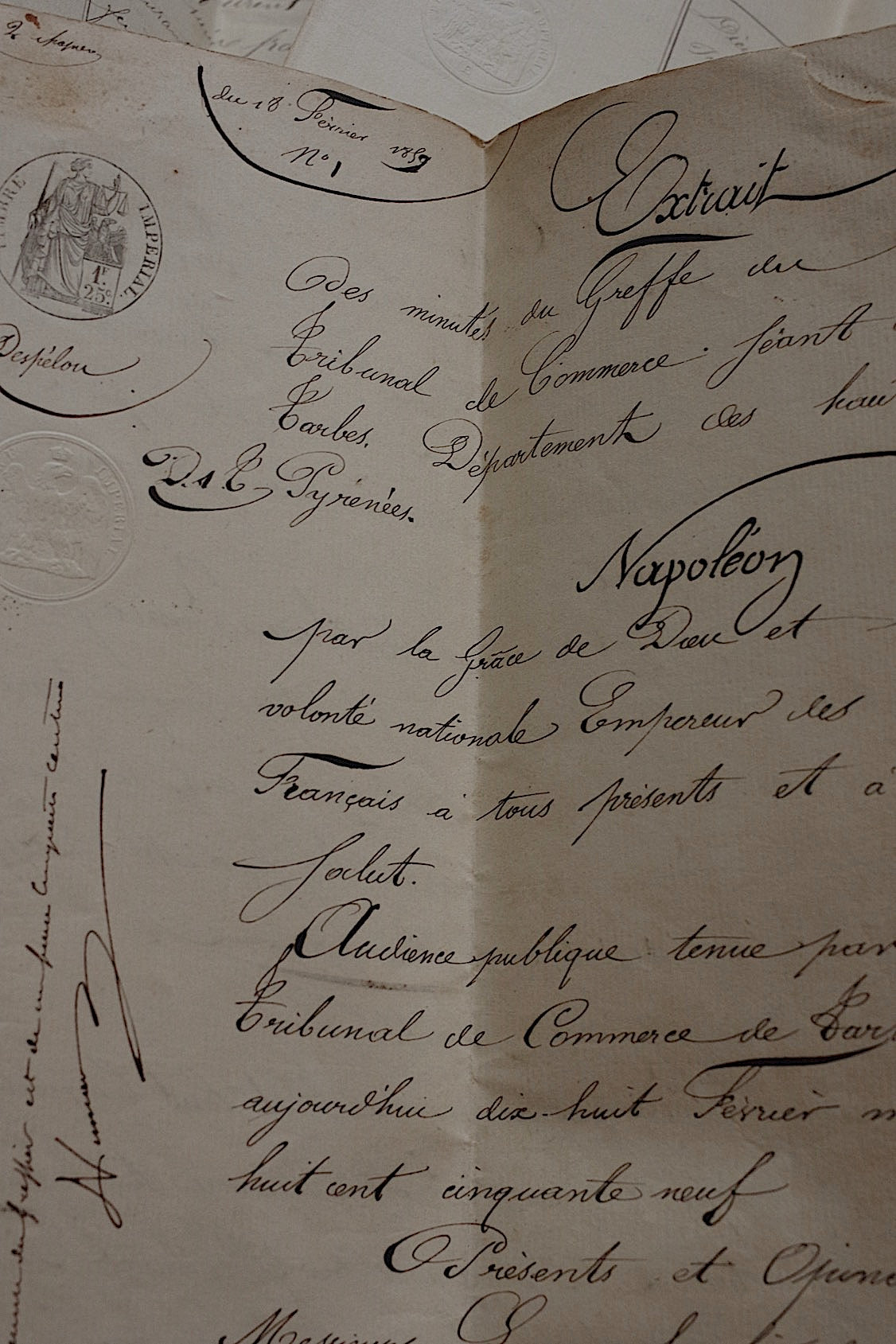 アンティークカリグラフィー/calligraphie ancien/antique .FR a l'epoque