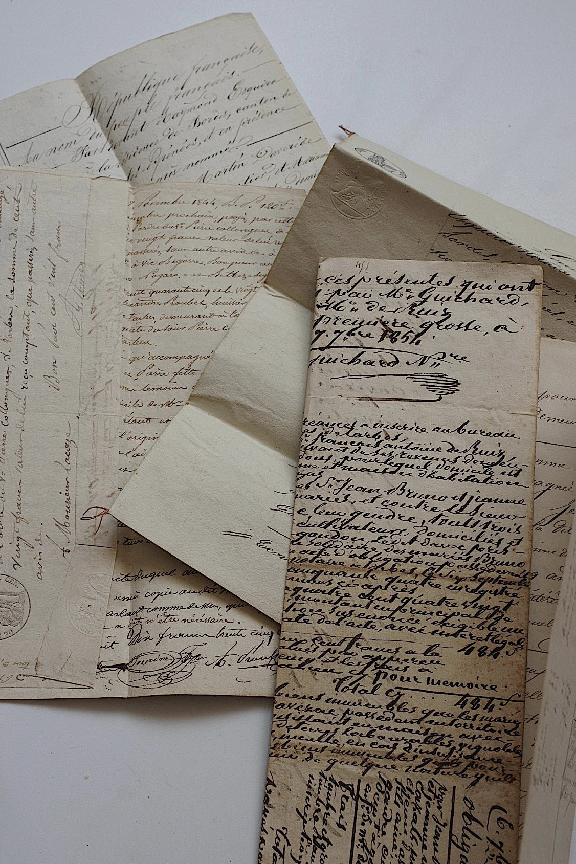 アンティークカリグラフィー/calligraphie ancien/antique .FR a l'epoque