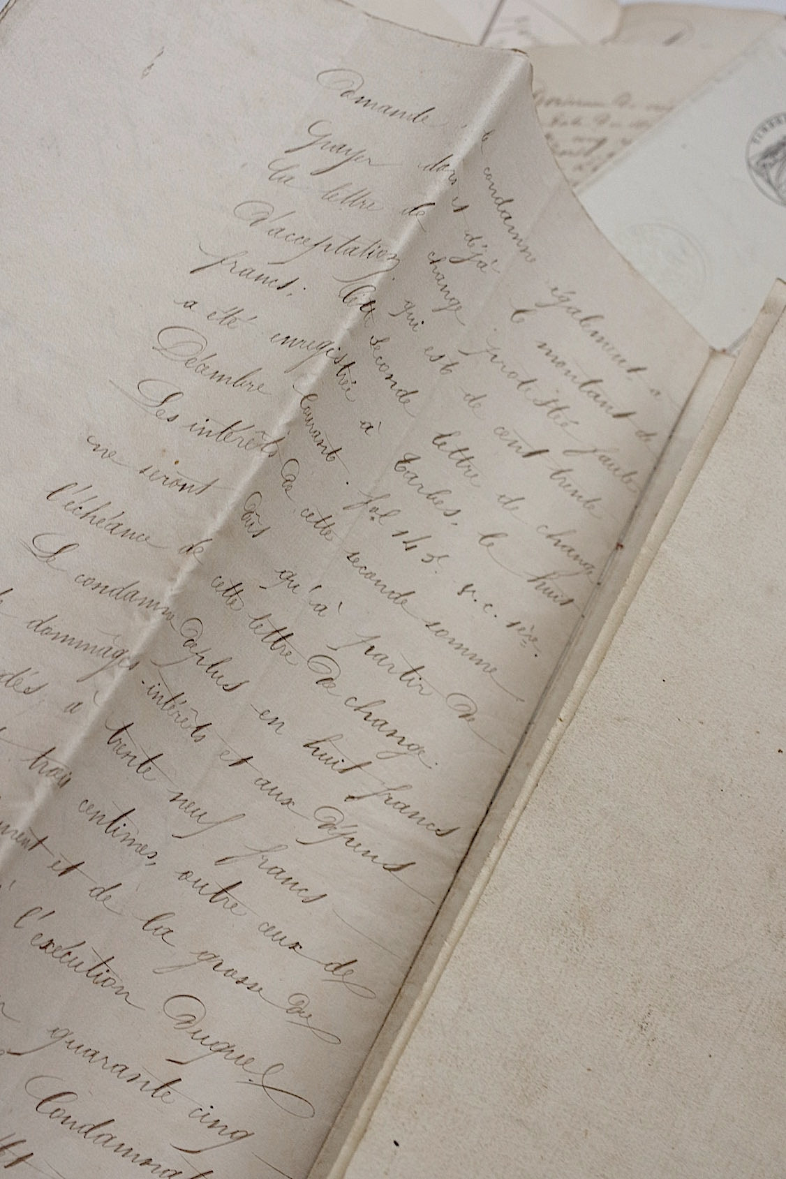 アンティークカリグラフィー/calligraphie ancien/antique .FR a l'epoque