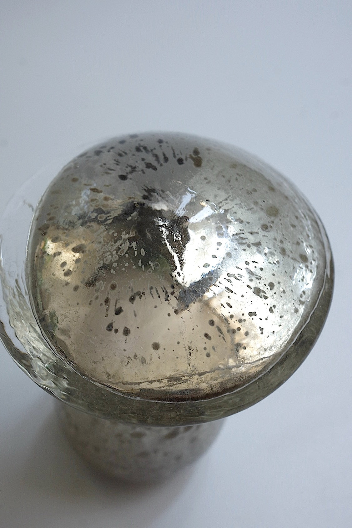 アンティークガラスオブジェ/églomisé ancienne/antique mercuré .FR a l'epoque