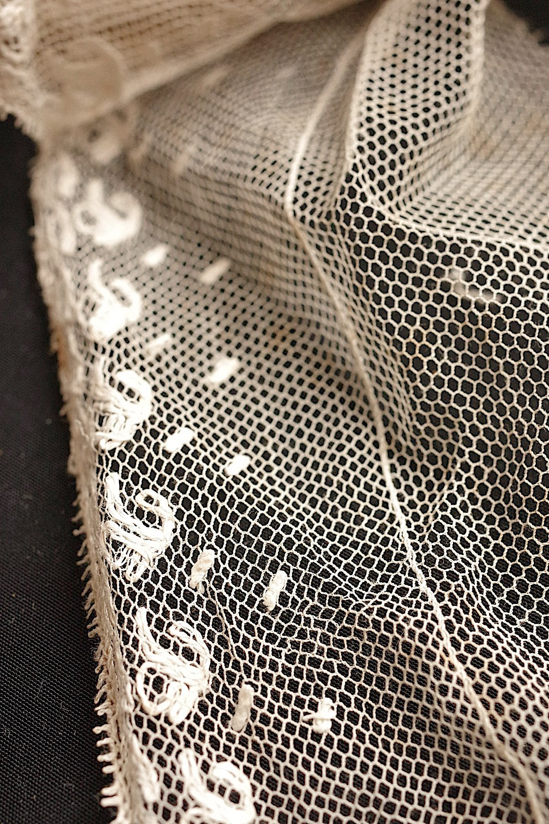 アンティークレース3種/dentelle ancienne/antique lace .FR a l'epoque