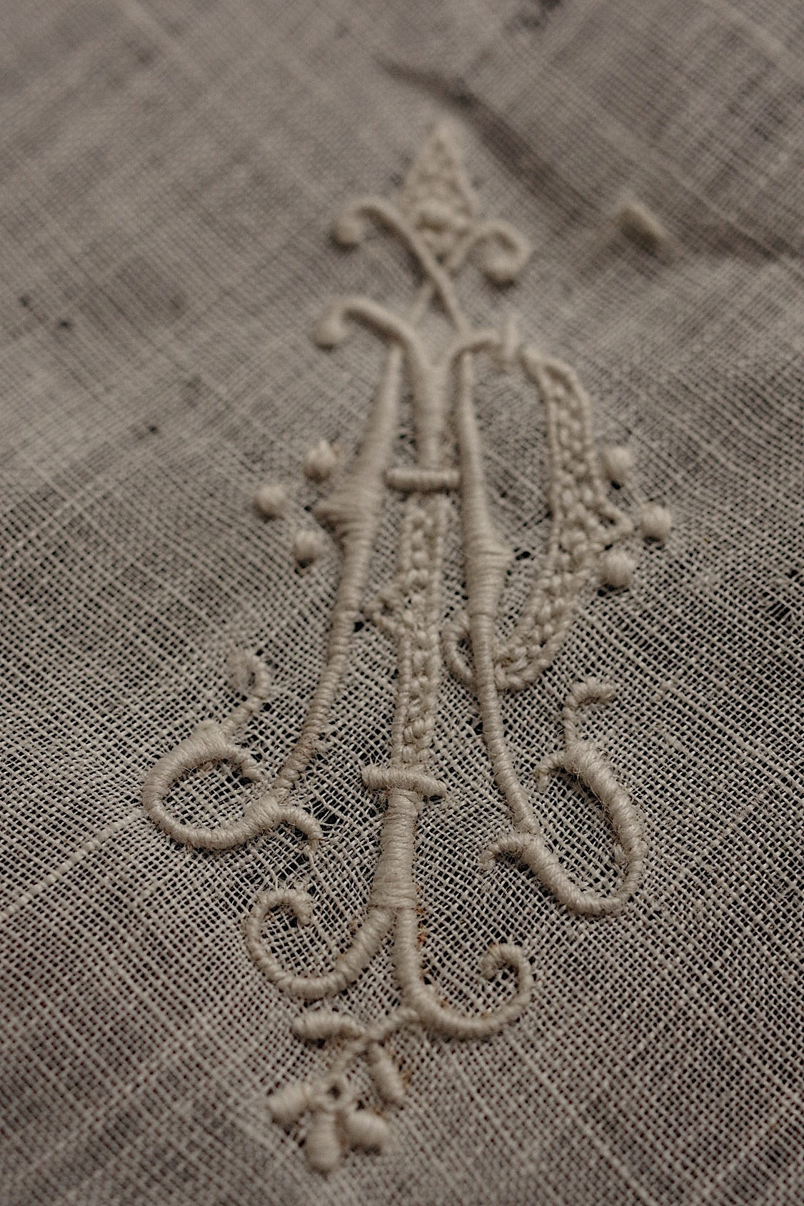 アンティークレースハンカチlot/dentelle ancienne/antique lace .FR a l'epoque