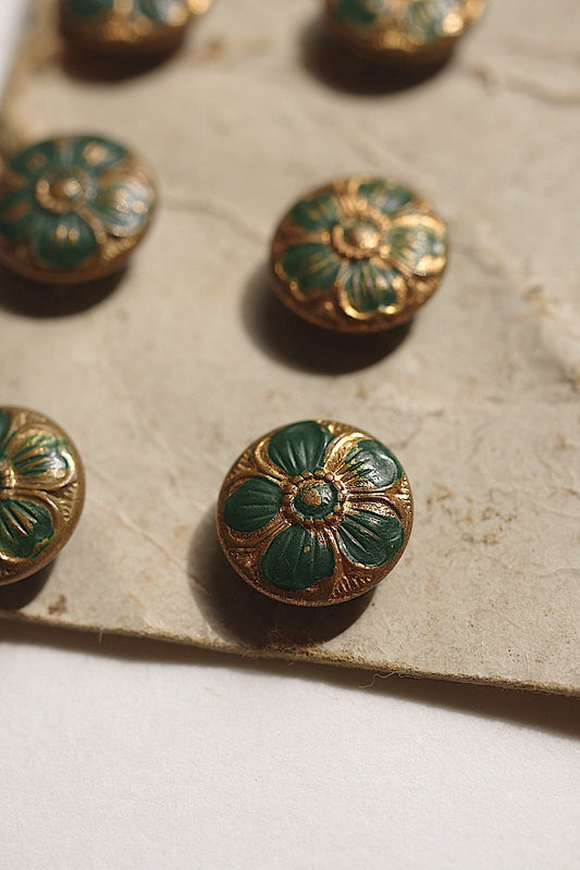 アンティークボタン3/bouton ancien/antique button .FR a l'epoque