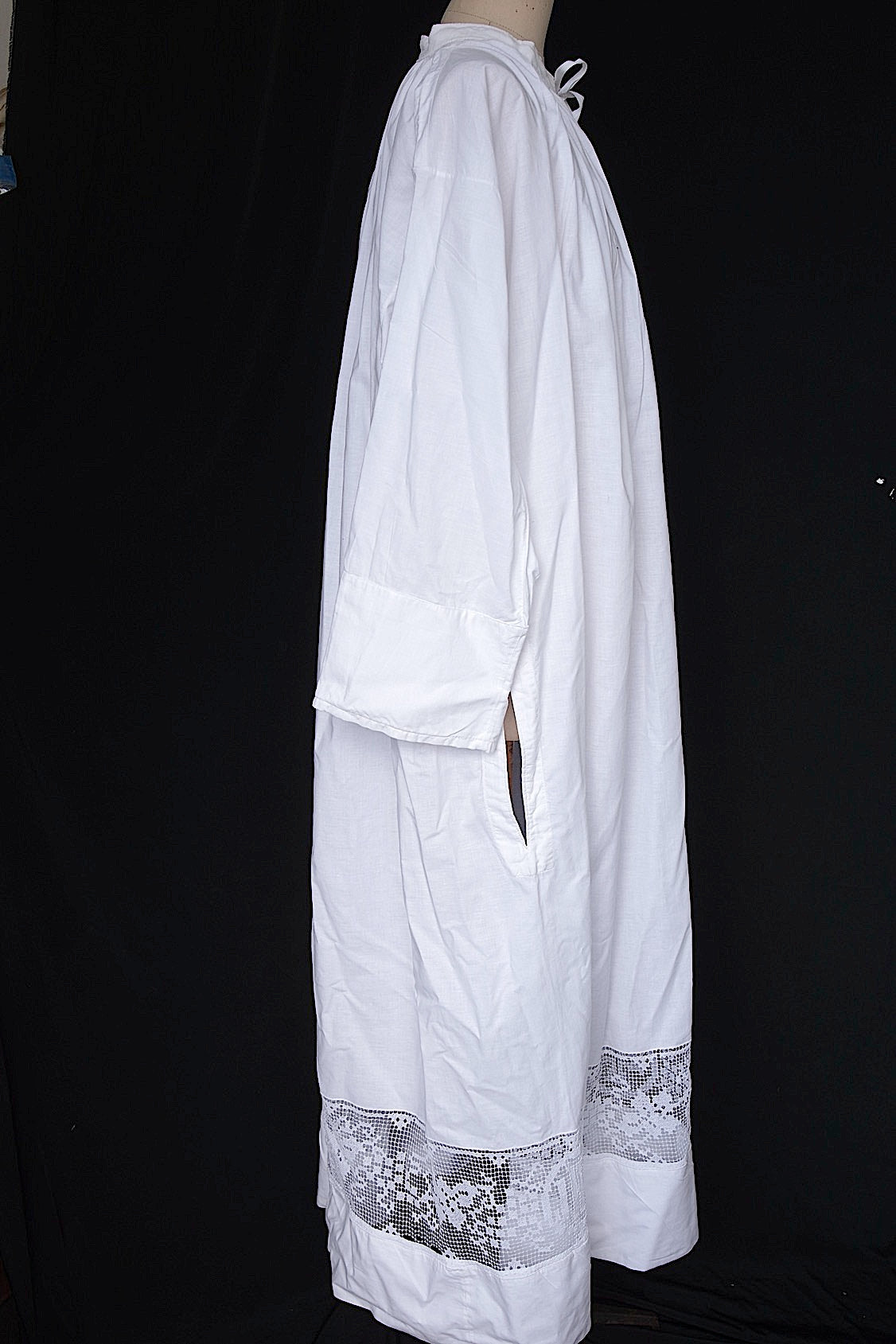 ヴィンテージ教会チュニック2/aube vintage/church tunic .FR a l'epoque