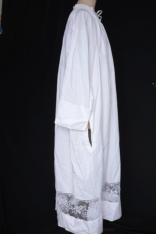 ヴィンテージ教会チュニック2/aube vintage/church tunic .FR a l'epoque
