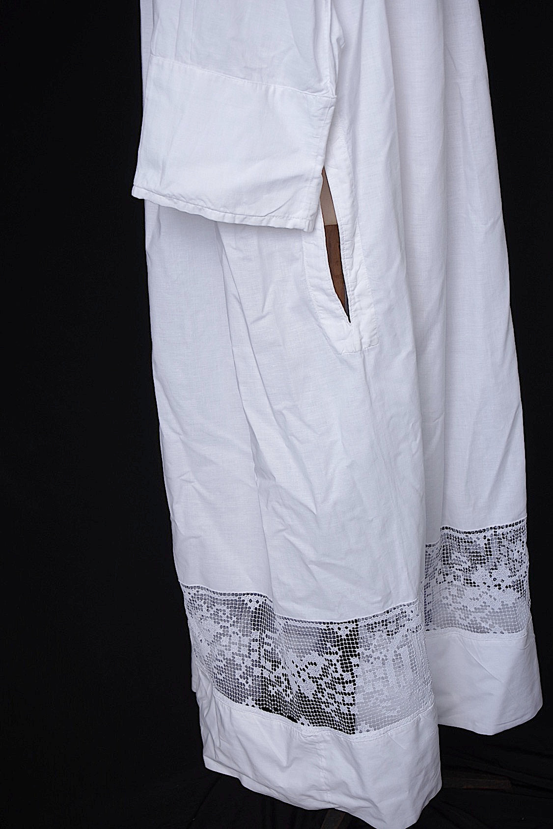 ヴィンテージ教会チュニック2/aube vintage/church tunic .FR a l'epoque