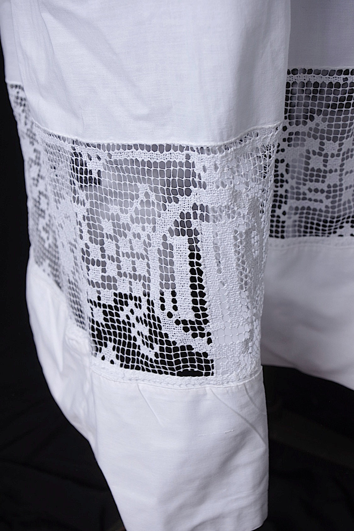 ヴィンテージ教会チュニック2/aube vintage/church tunic .FR a l'epoque