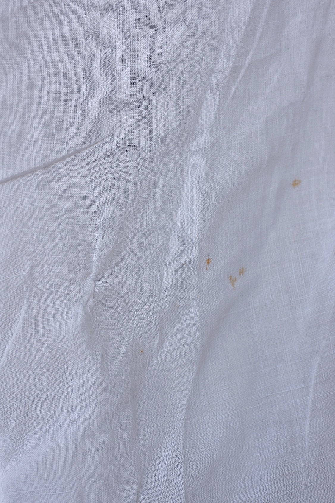 アンティーク教会チュニック5/aube antique/church tunic .FR a l'epoque