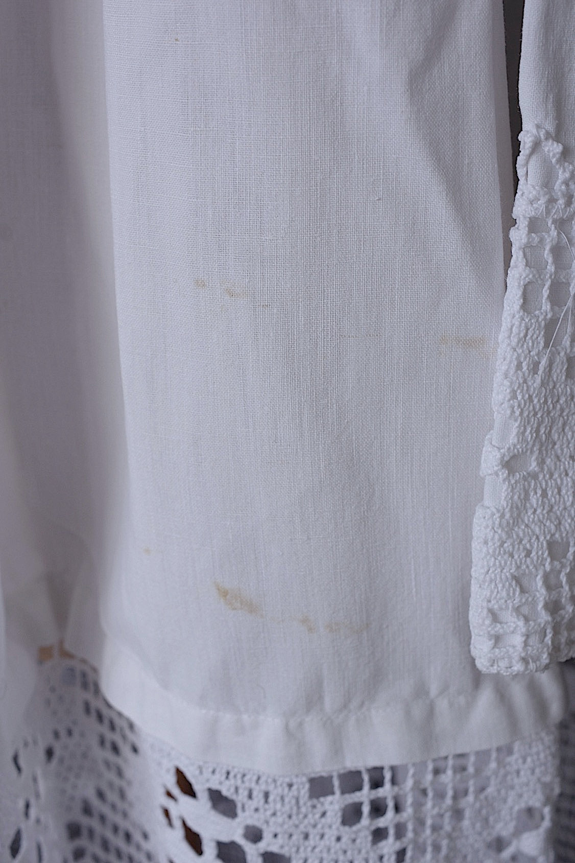 ヴィンテージ教会チュニック7/aube vintage/church tunic .FR a l'epoque