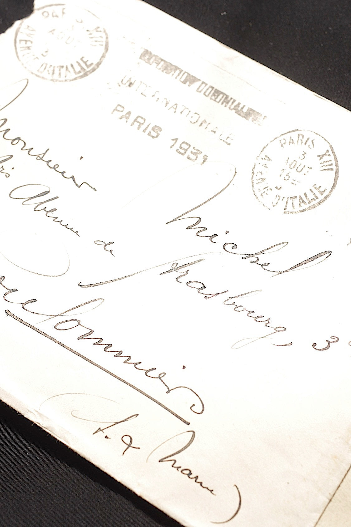 アンティーク手紙/lettre ancienne .FR a l'epoque