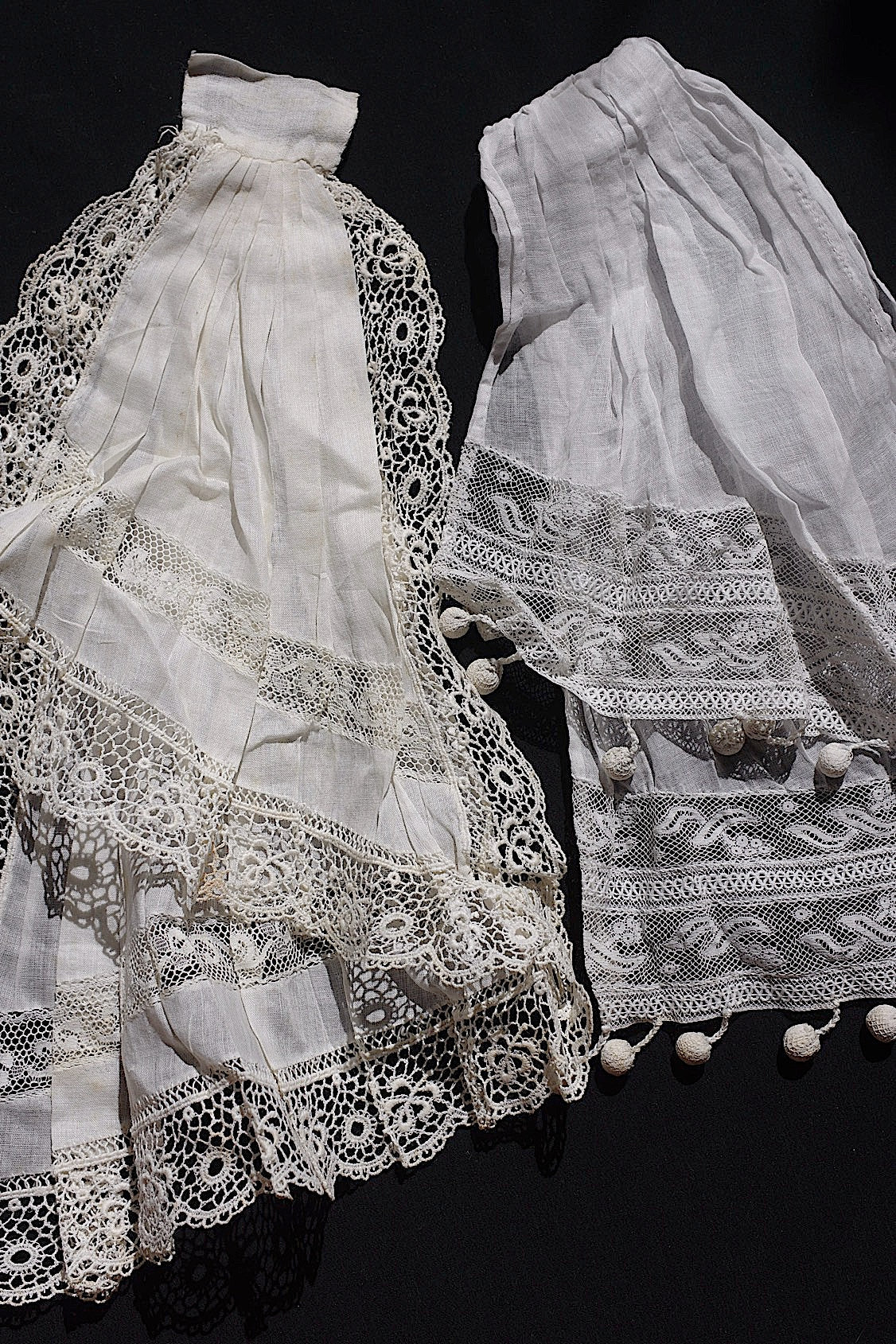 アンティークレースジャボ/dentelle ancienne/antique lace .FR a l'epoque