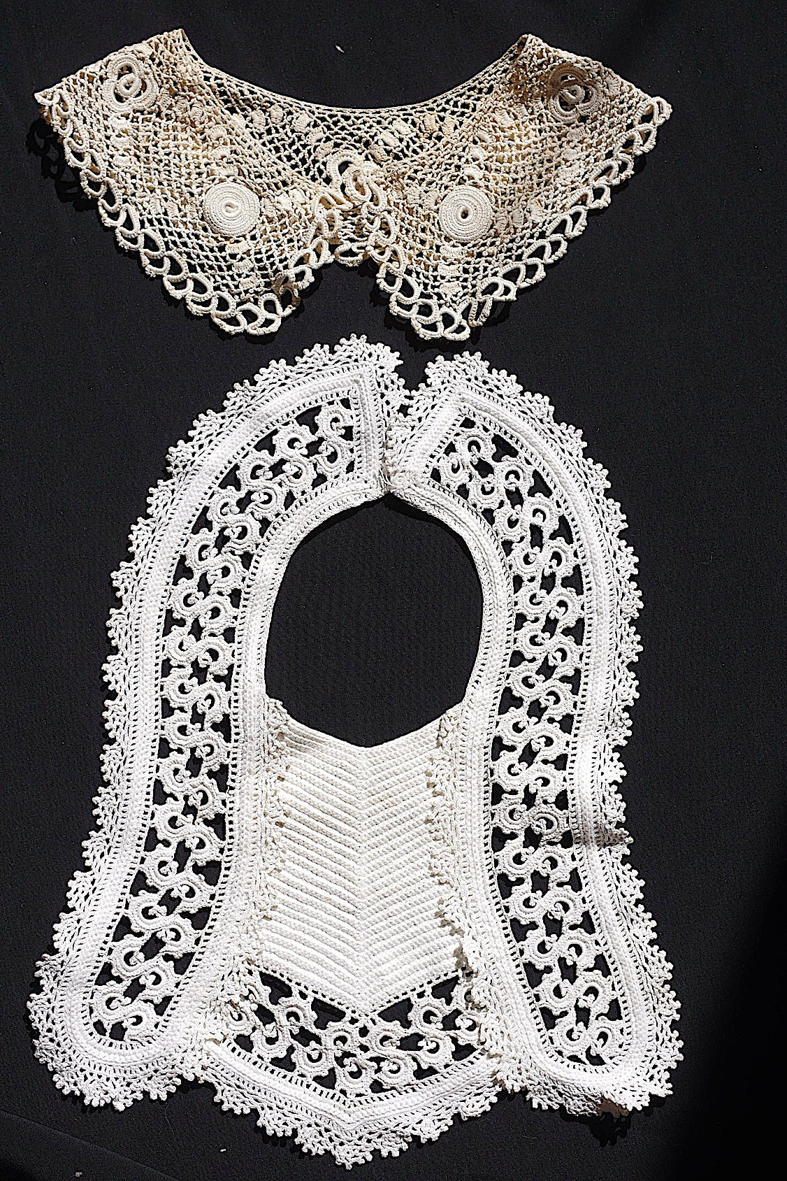 アンティークレース襟子供用/dentelle ancienne/antique lace .FR a l'epoque