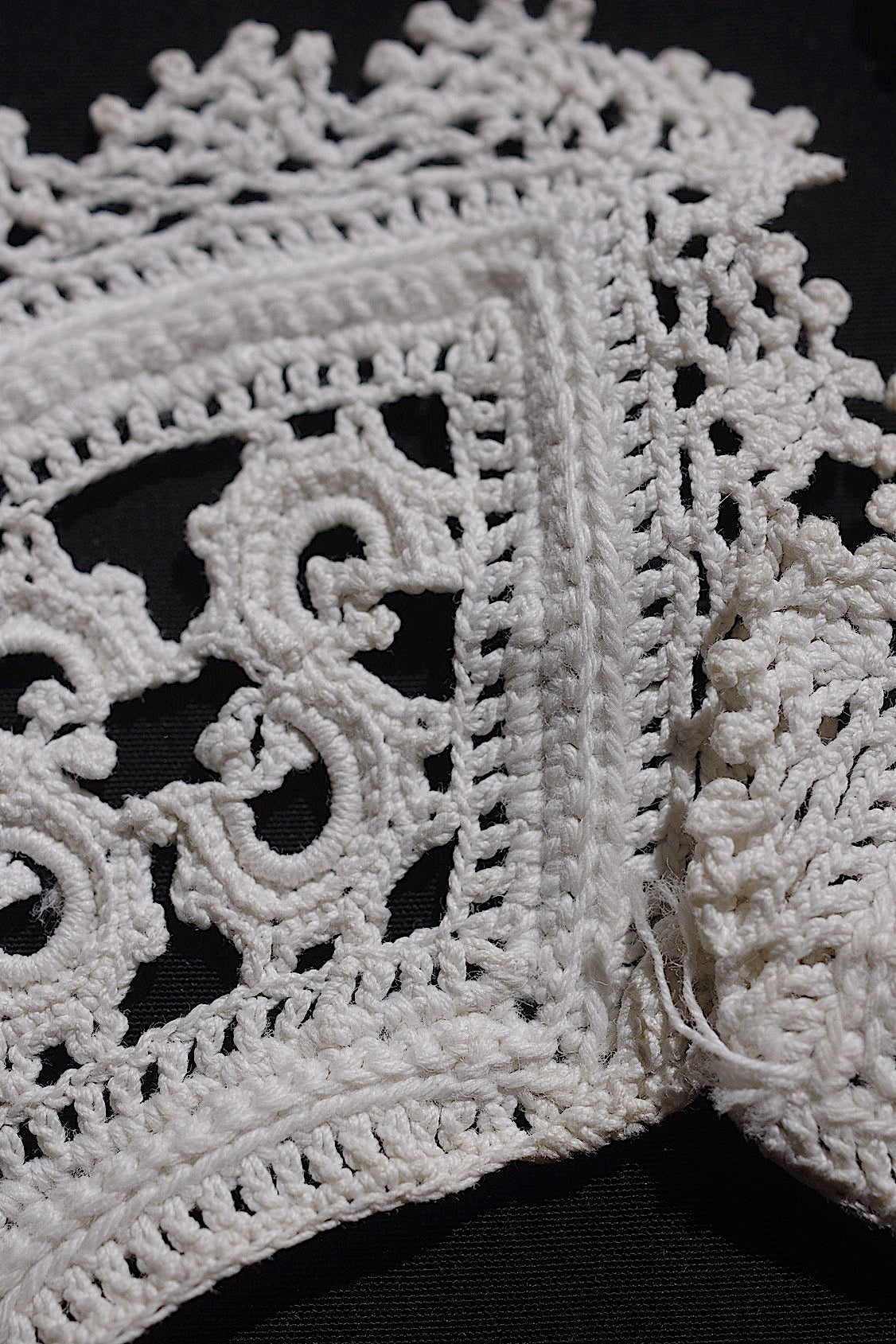 アンティークレース襟子供用/dentelle ancienne/antique lace .FR a l'epoque