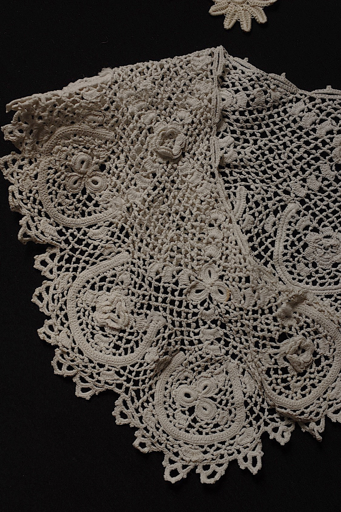 アンティークレース襟/dentelle ancienne/antique lace .FR a l'epoque