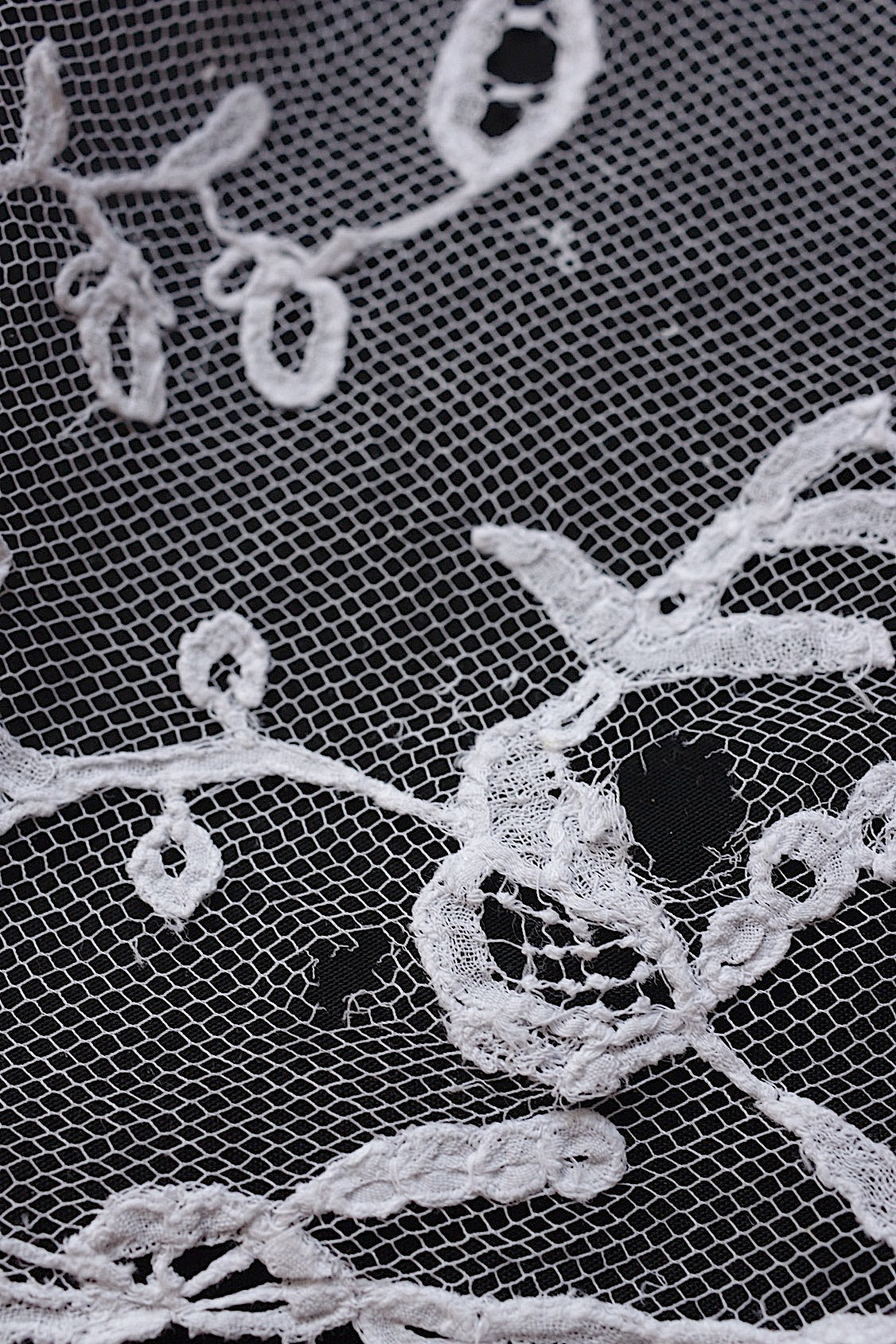 アンティークレースベール/dentelle ancienne/antique lace .FR a l'epoque