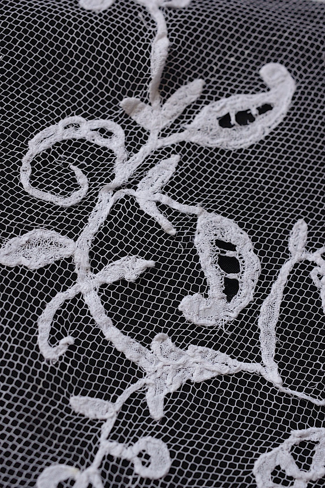 アンティークレースベール/dentelle ancienne/antique lace .FR a l'epoque