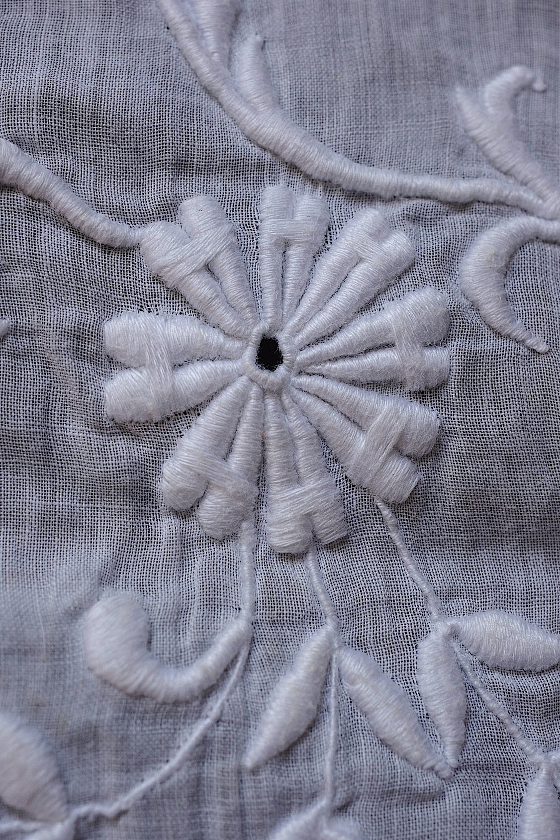 アンティークレース刺繍プラストロン/dentelle ancienne/antique lace .FR a l'epoque