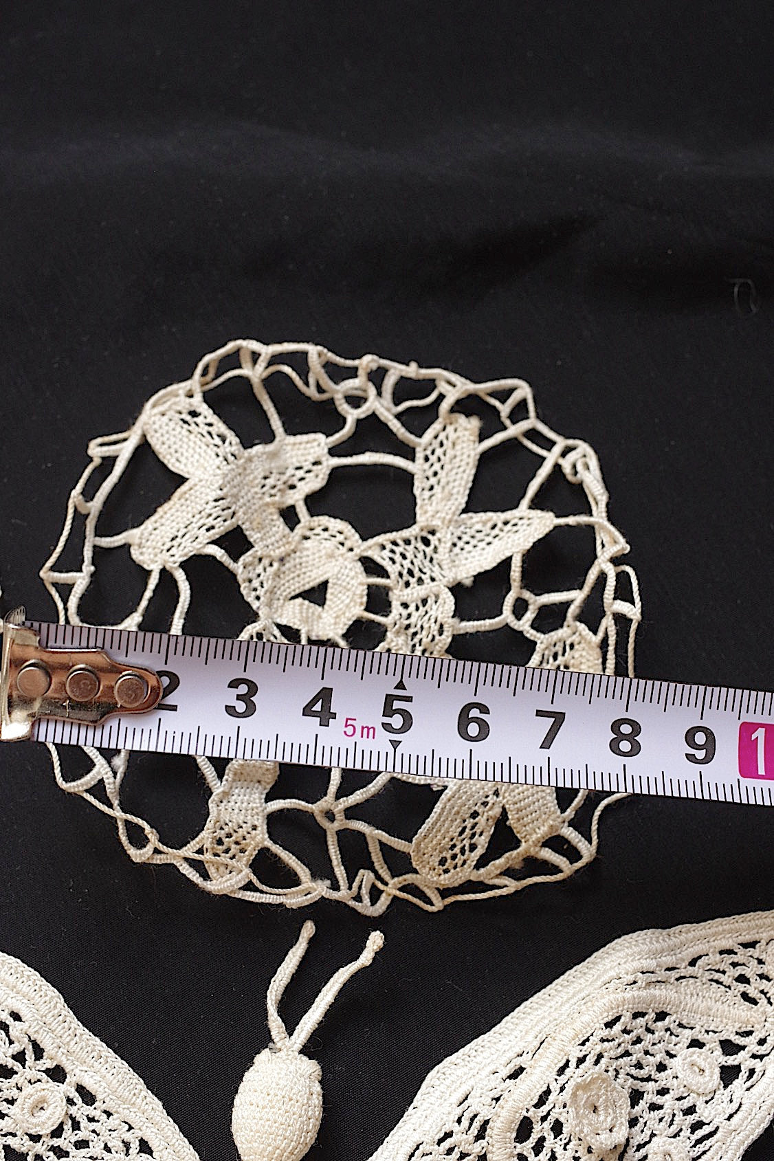 アンティークレースモチーフ1/dentelle ancienne/antique lace .FR a l'epoque