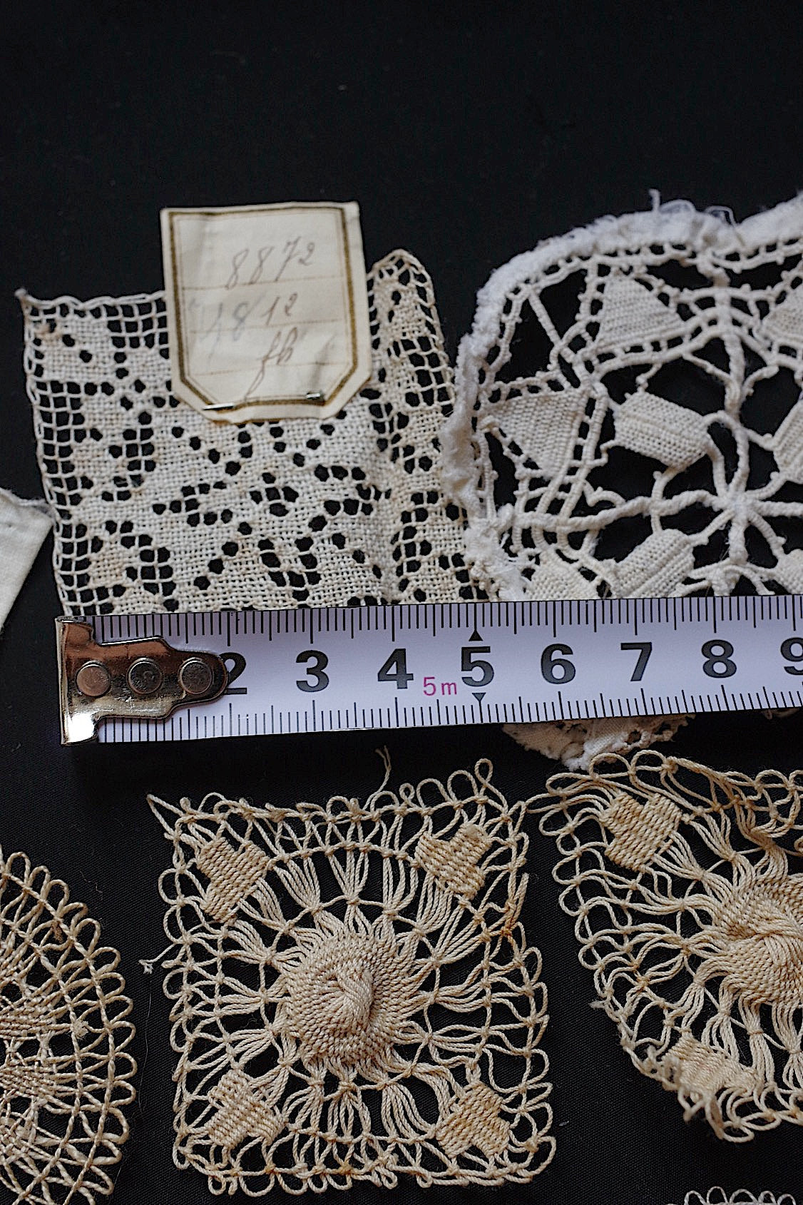 アンティークレースモチーフ2/dentelle ancienne/antique lace .FR a l'epoque