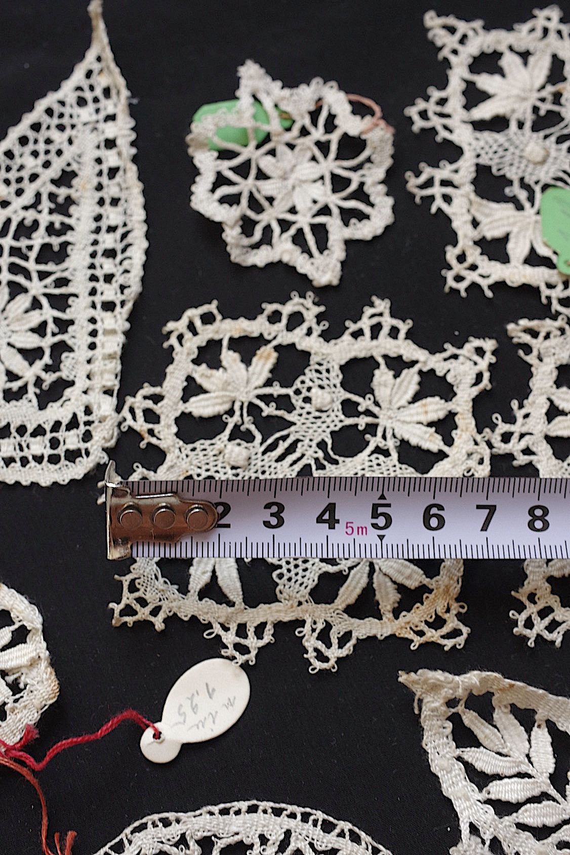 アンティークレースモチーフ3/dentelle ancienne/antique lace .FR a l'epoque