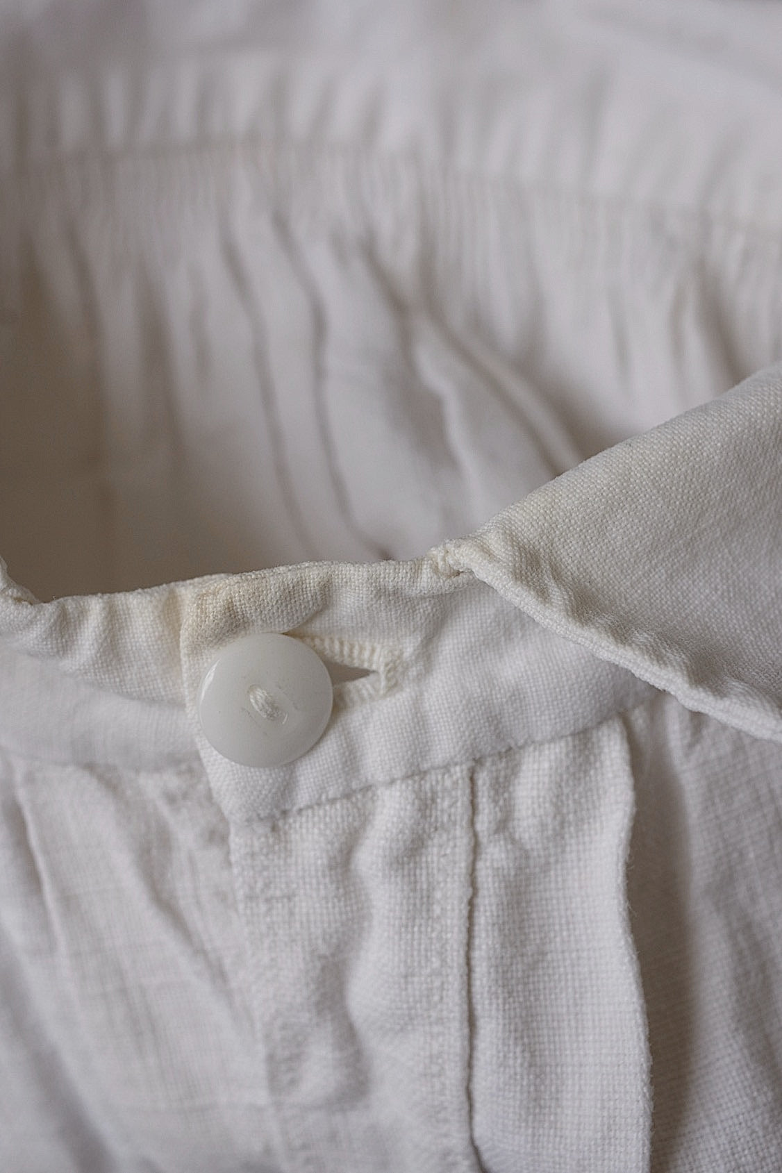 アンティークグランパシャツ2/vêtement ancien/antique linen shirt mem's .FR a l'epoque