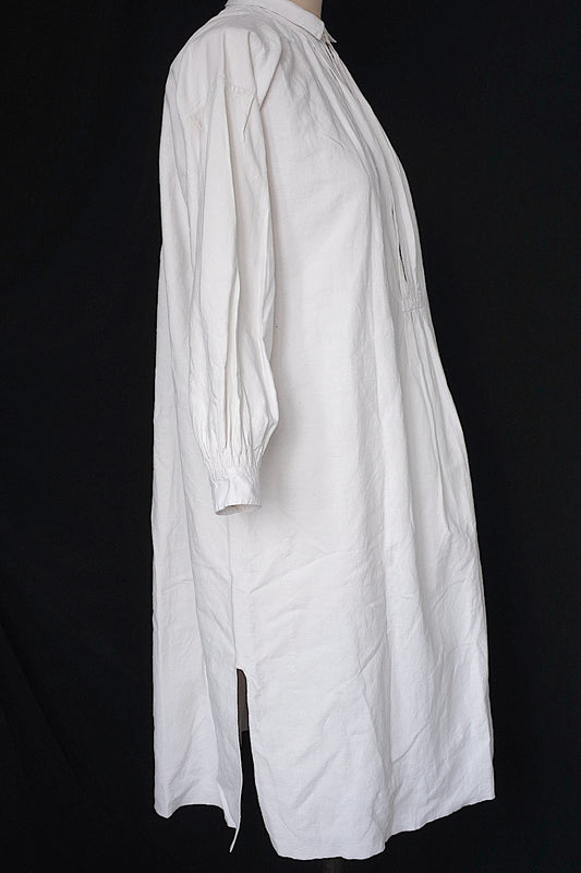 アンティークグランパシャツ2/vêtement ancien/antique linen shirt mem's .FR a l'epoque
