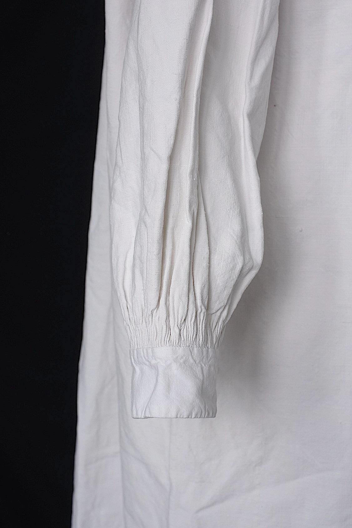 アンティークグランパシャツ2/vêtement ancien/antique linen shirt mem's .FR a l'epoque