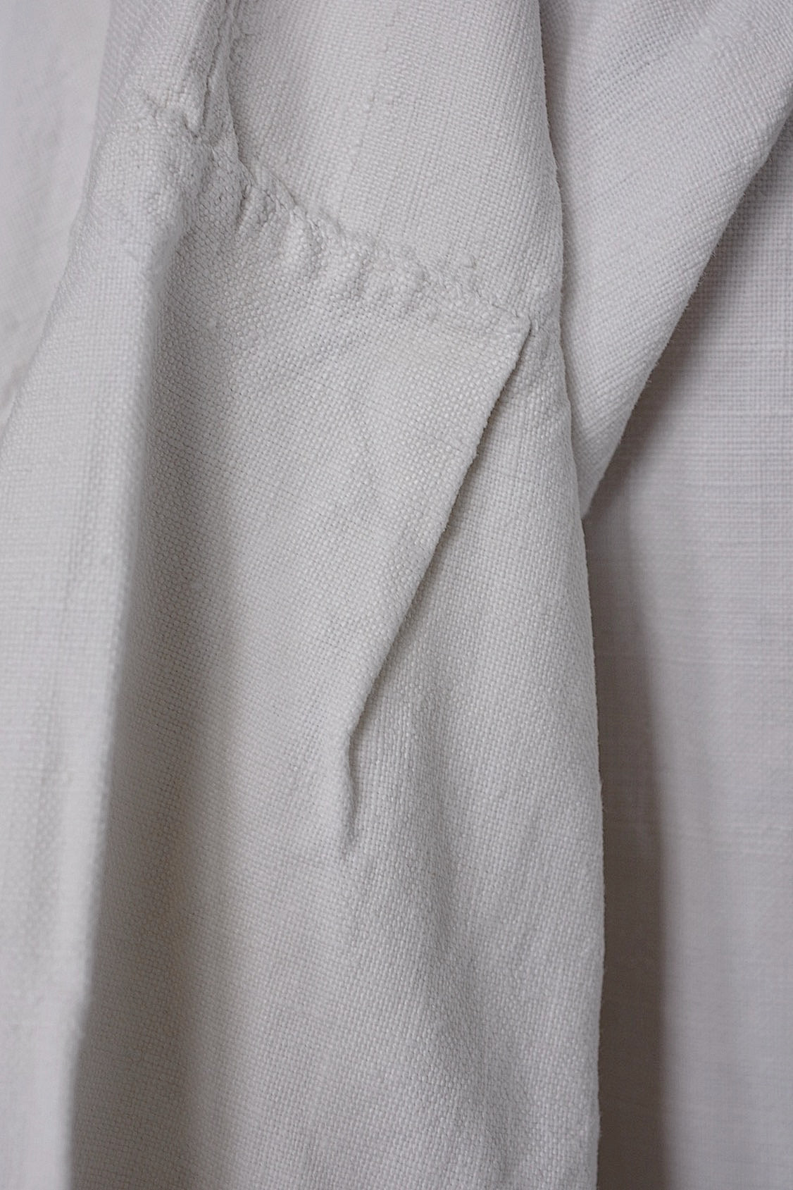 アンティークグランパシャツ2/vêtement ancien/antique linen shirt mem's .FR a l'epoque