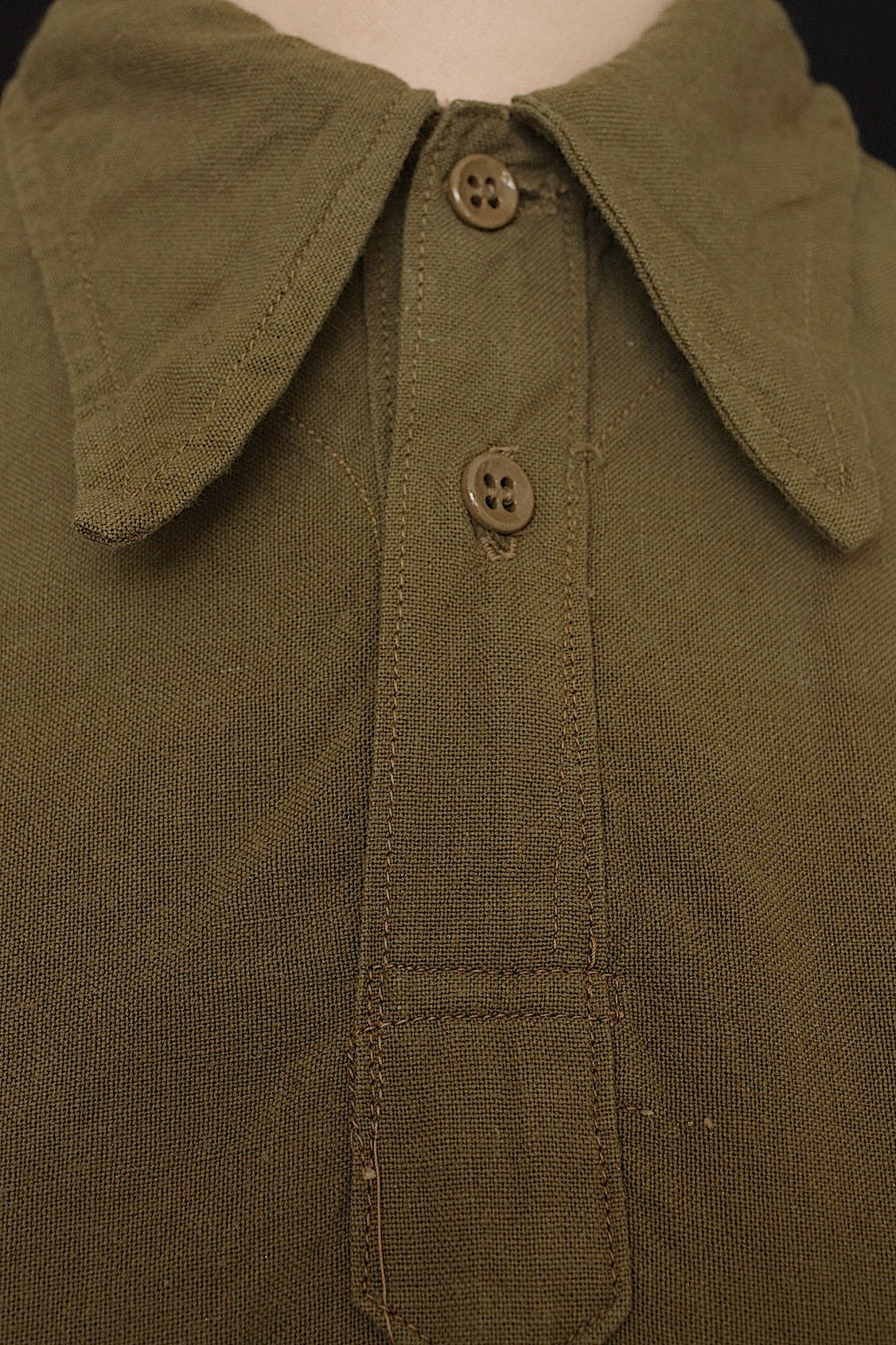 ヴィンテージシャツミリタリー/vêtement vintage/antique  mem's .FR a l'epoque