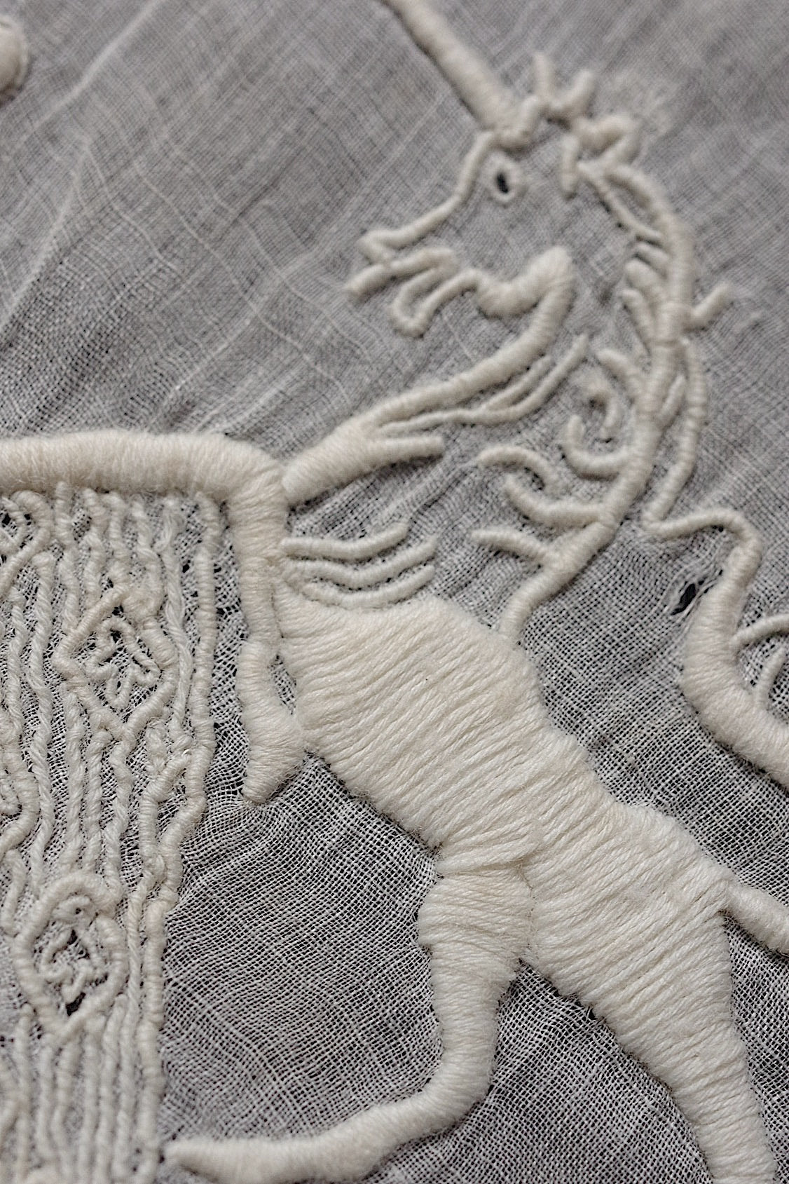 アンティーク刺繍ハンカチ2/dentelle ancienne /antique .FR a l'epoque