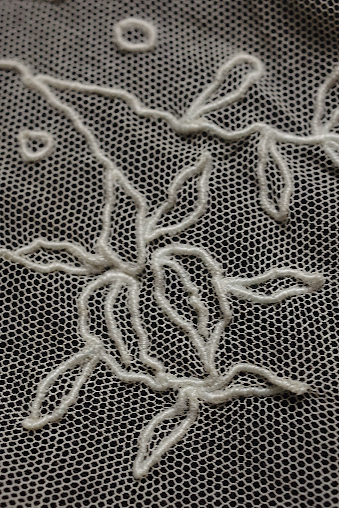 アンティークレース襟/dentelle ancienne  /antique .FR a l'epoque