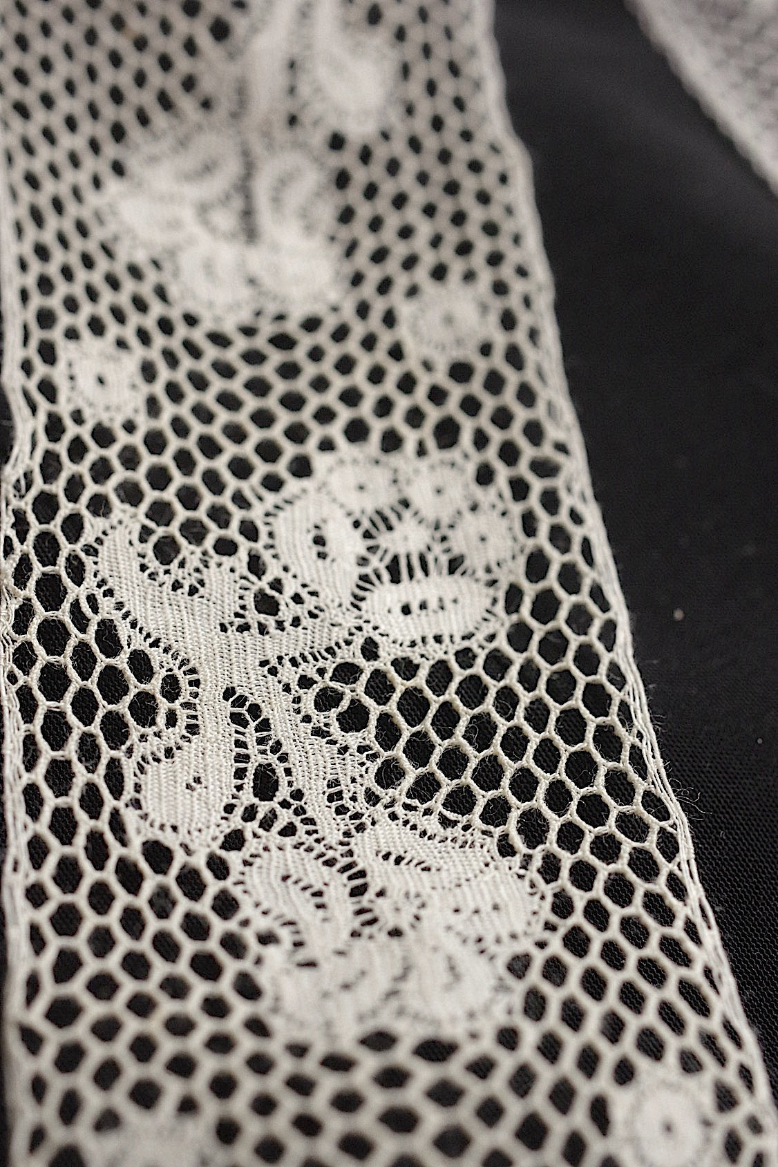 アンティークレース3種/dentelle ancienne  /antique lace .FR a l'epoque