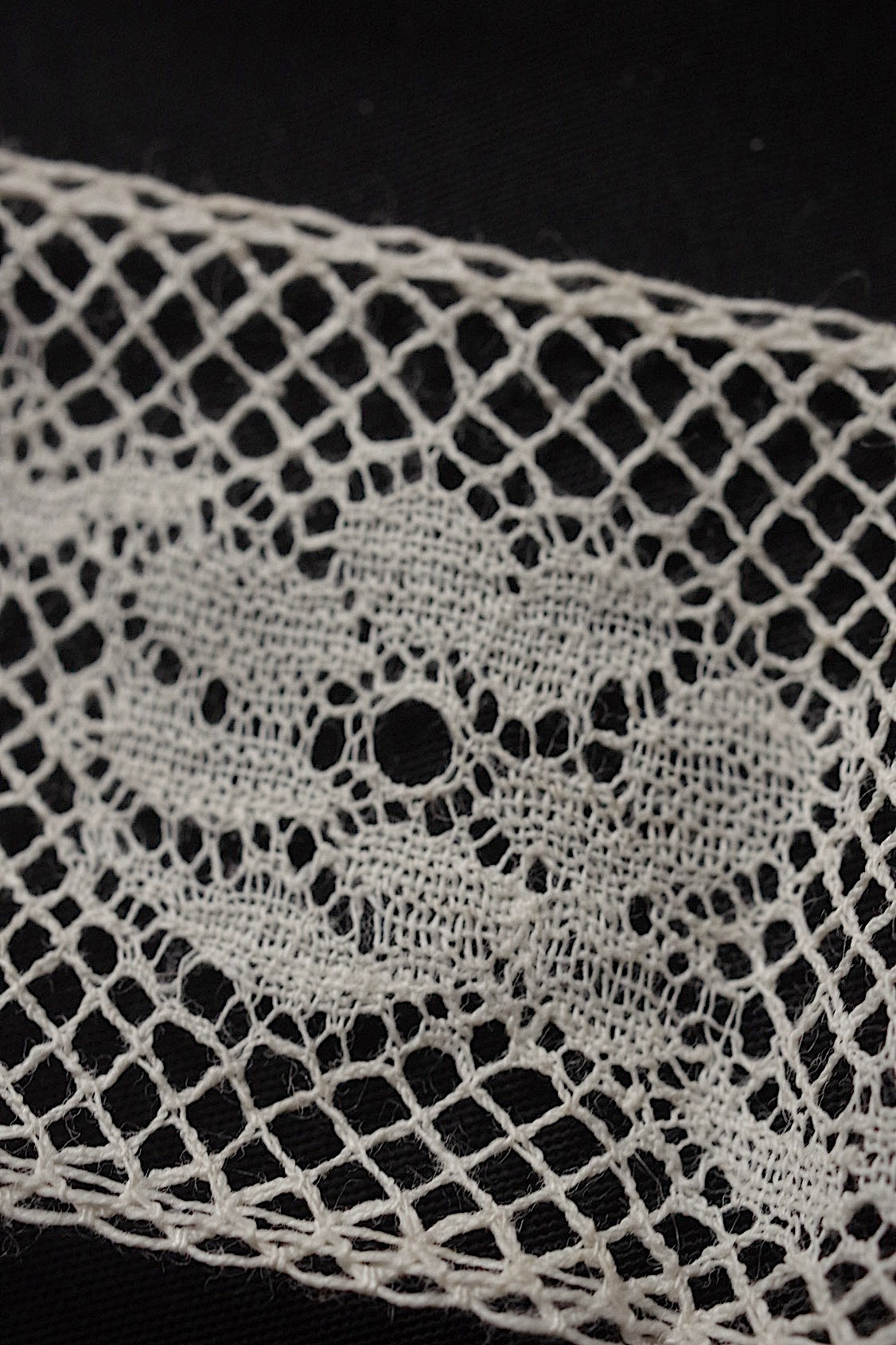 アンティークレース3種/dentelle ancienne  /antique lace .FR a l'epoque