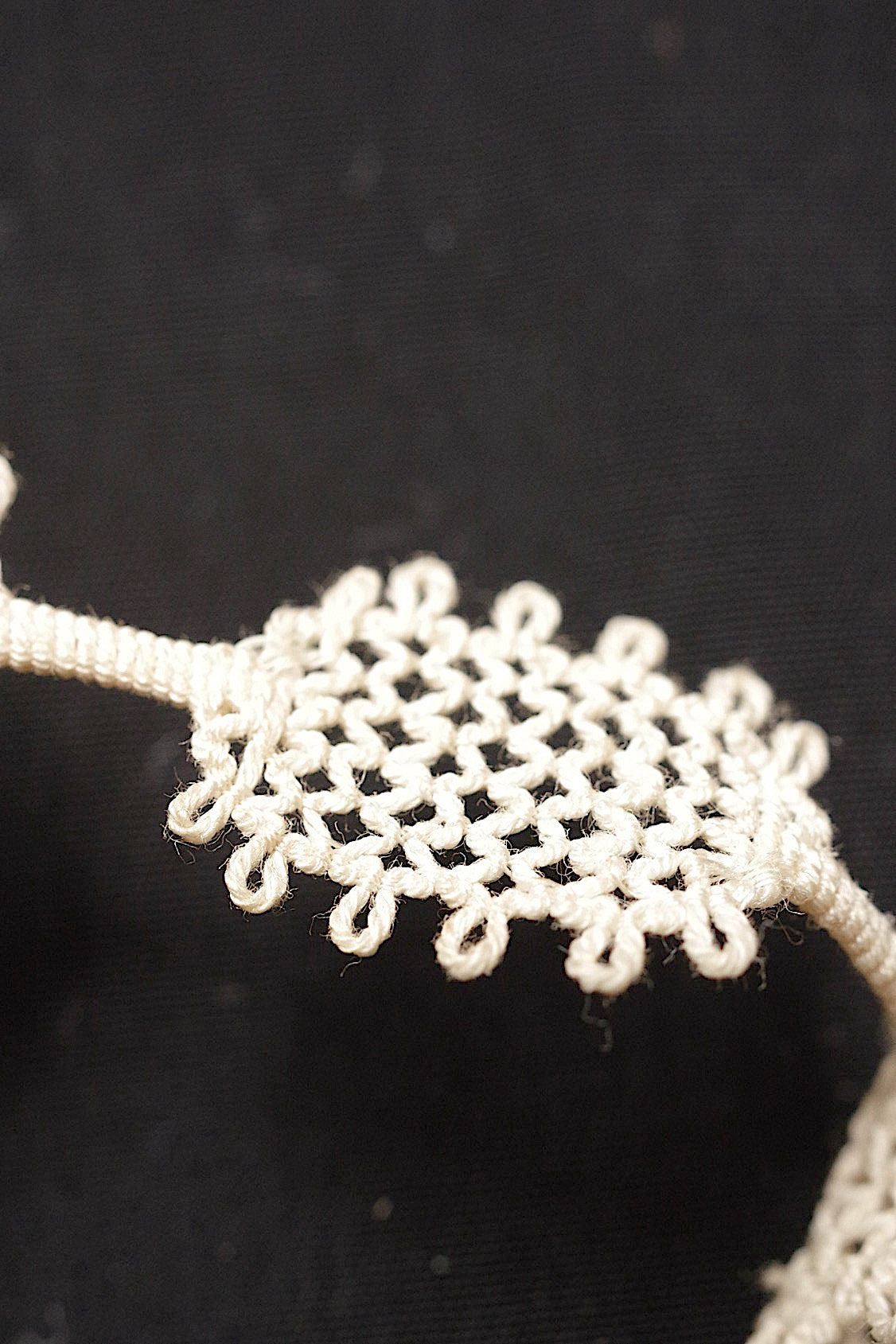 アンティークレーステープ+クロシェ/dentelle ancienne  /antique lace .FR a l'epoque