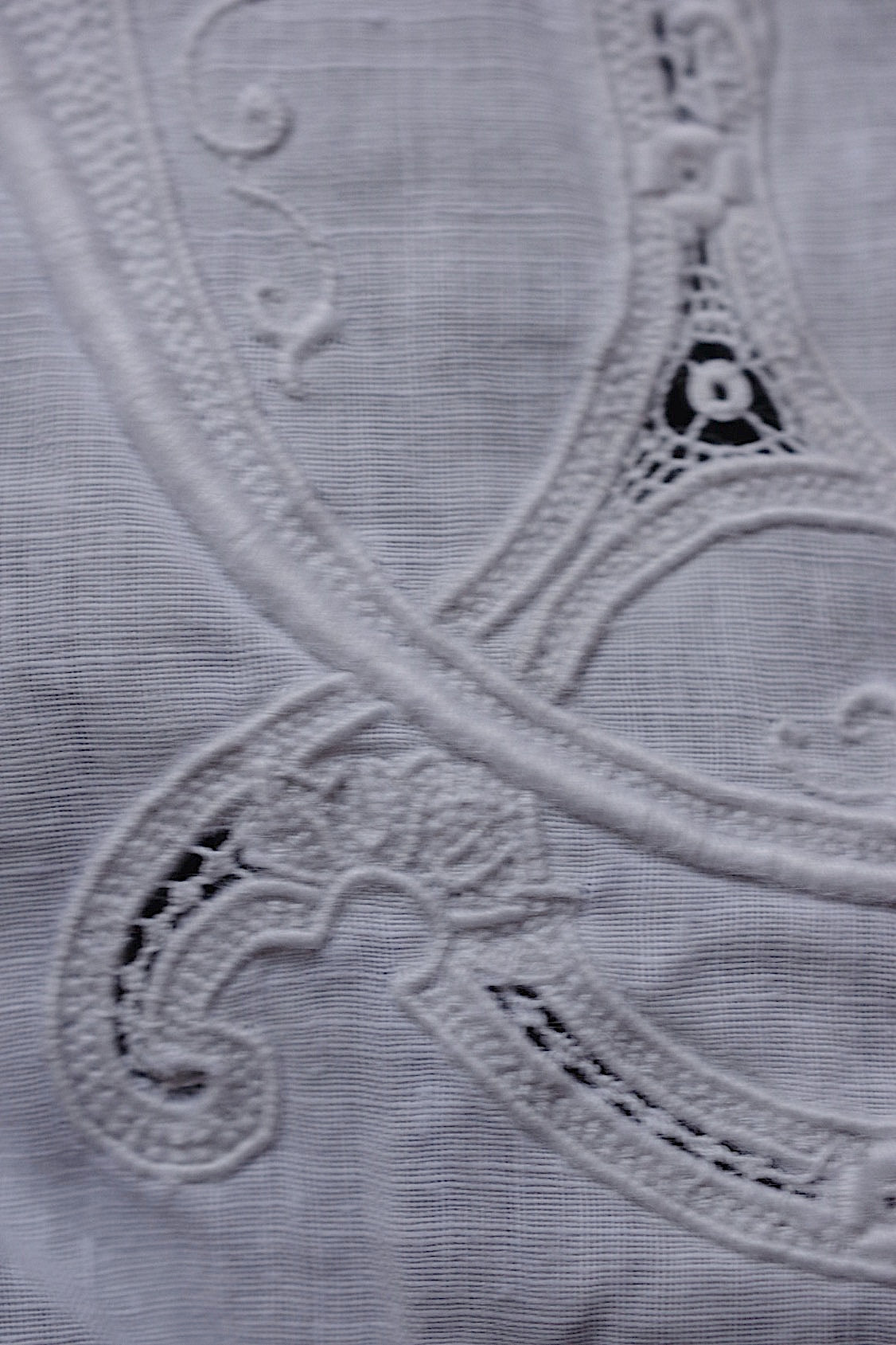 アンティーク刺繍素材用/dentelle ancienne  /antique lace .FR a l'epoque