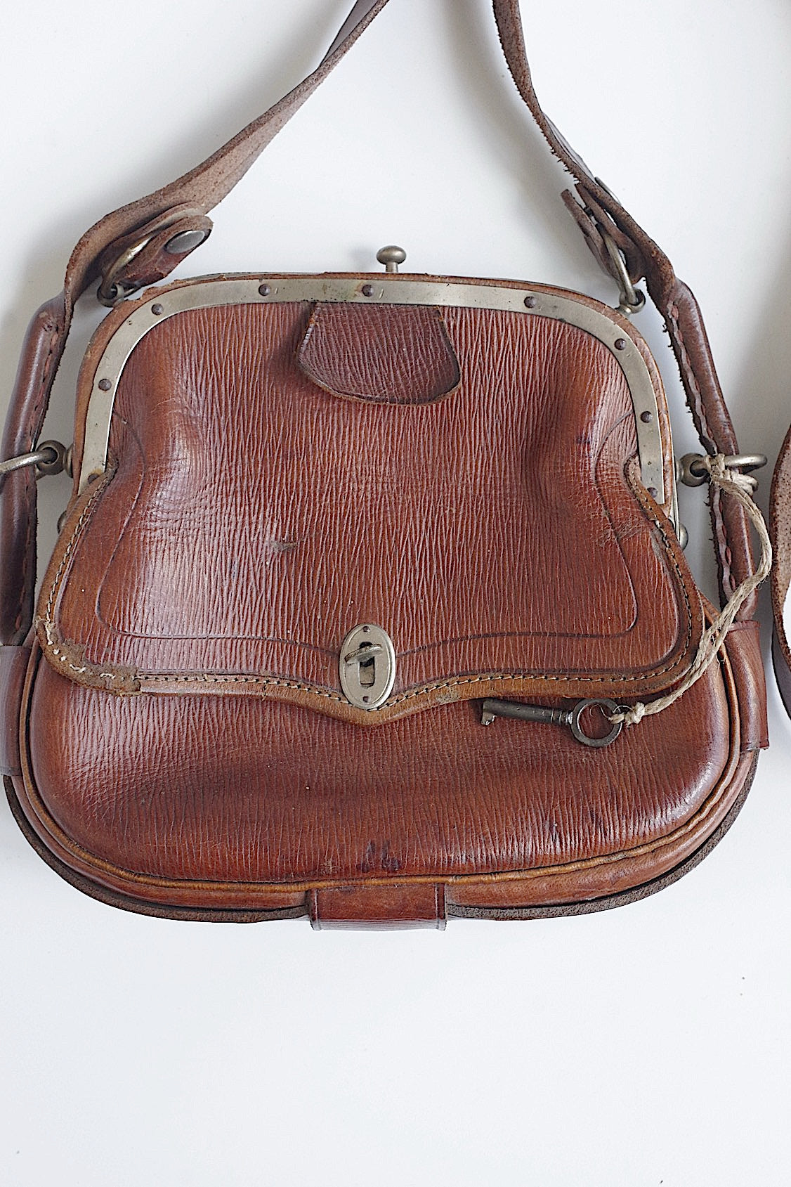 アンティークバッグ/sac antique マロン .FR a l'epoque