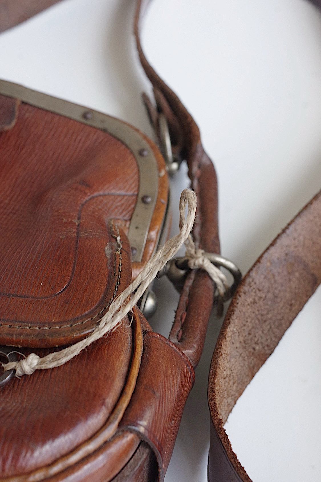 アンティークバッグ/sac antique マロン .FR a l'epoque