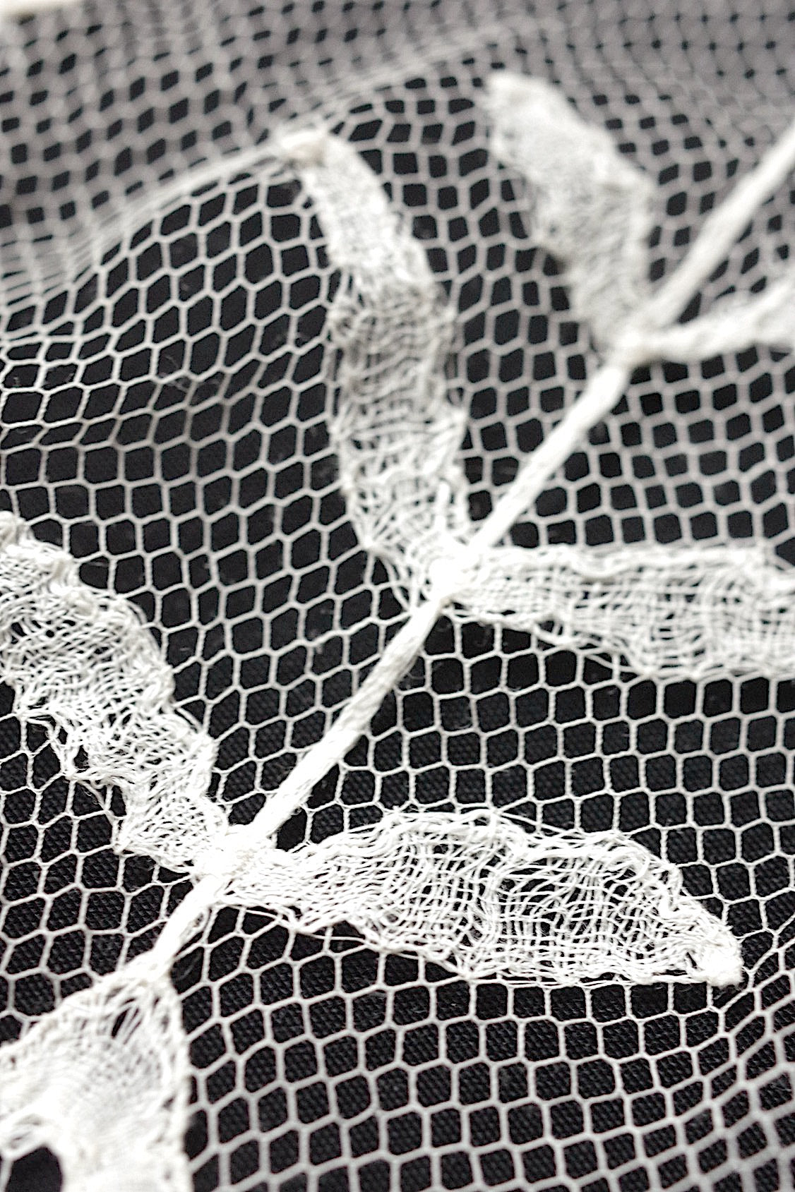 アンティークレースラペット/dentelle ancienne/antique lace .FR a l'epoque