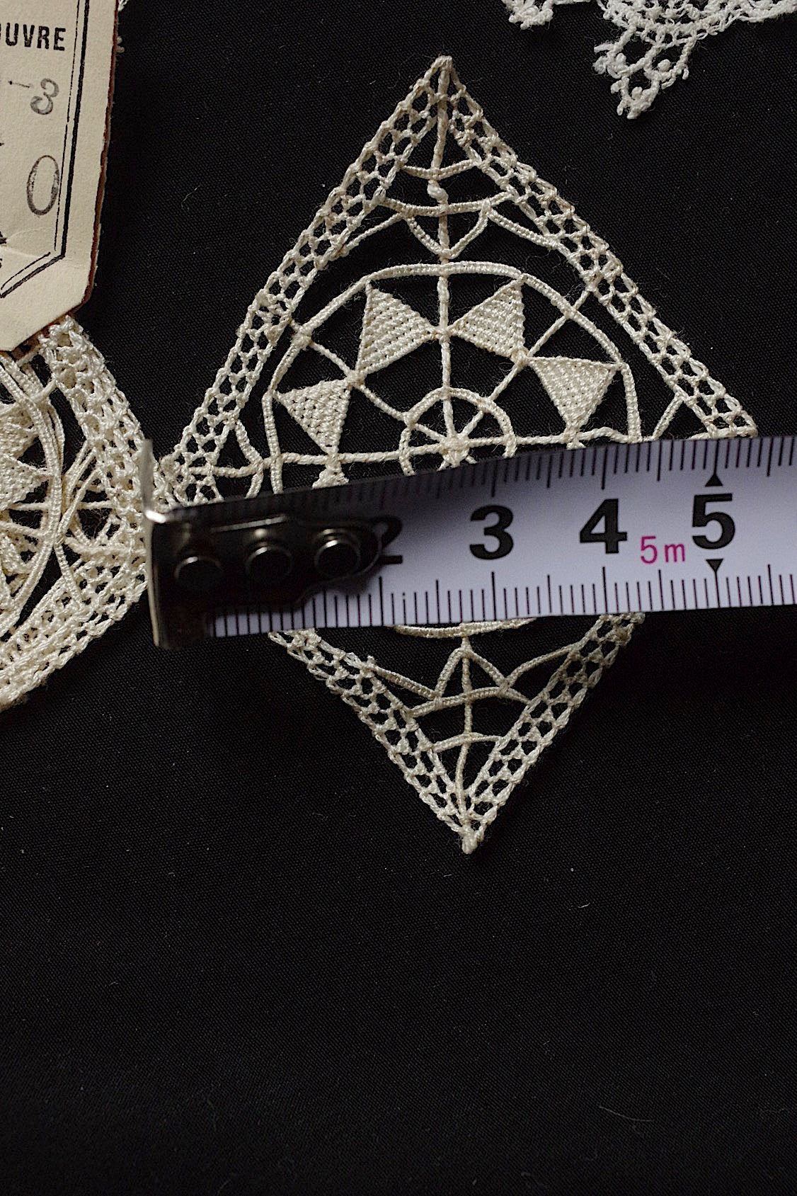 アンティークレースモチーフ/dentelle ancienne/antique lace .FR a l'epoque