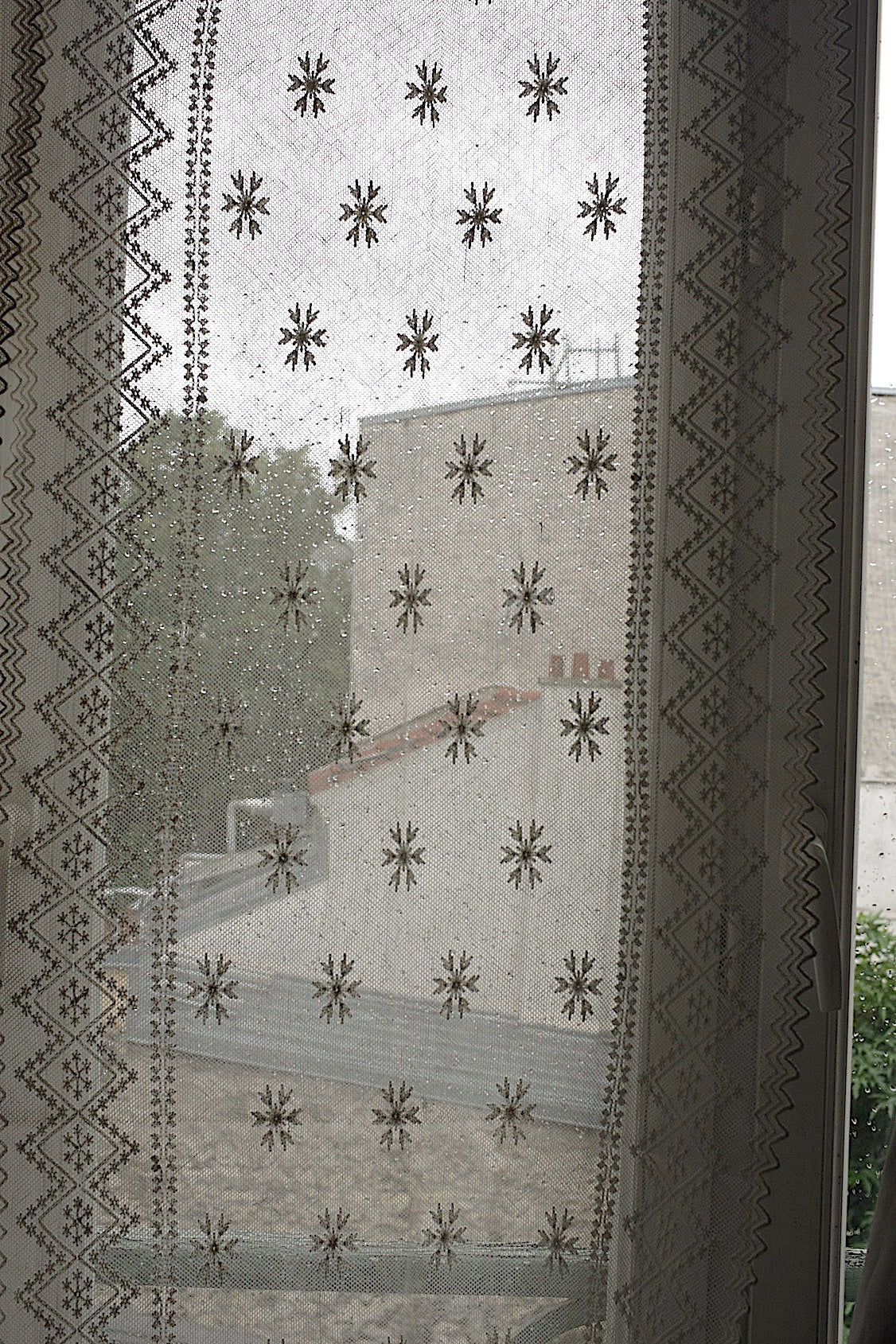 アンティークカーテン/linge de maison .FR a l'epoque