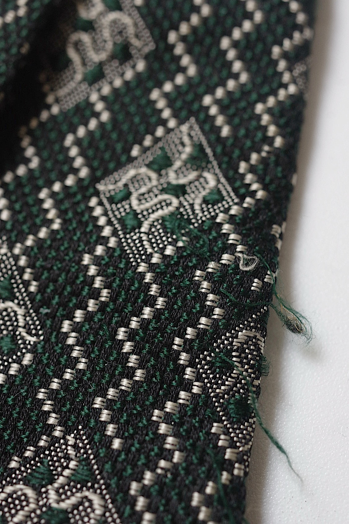 アンティークタイ/cravate monsieur/antique 1 .FR a l'epoque