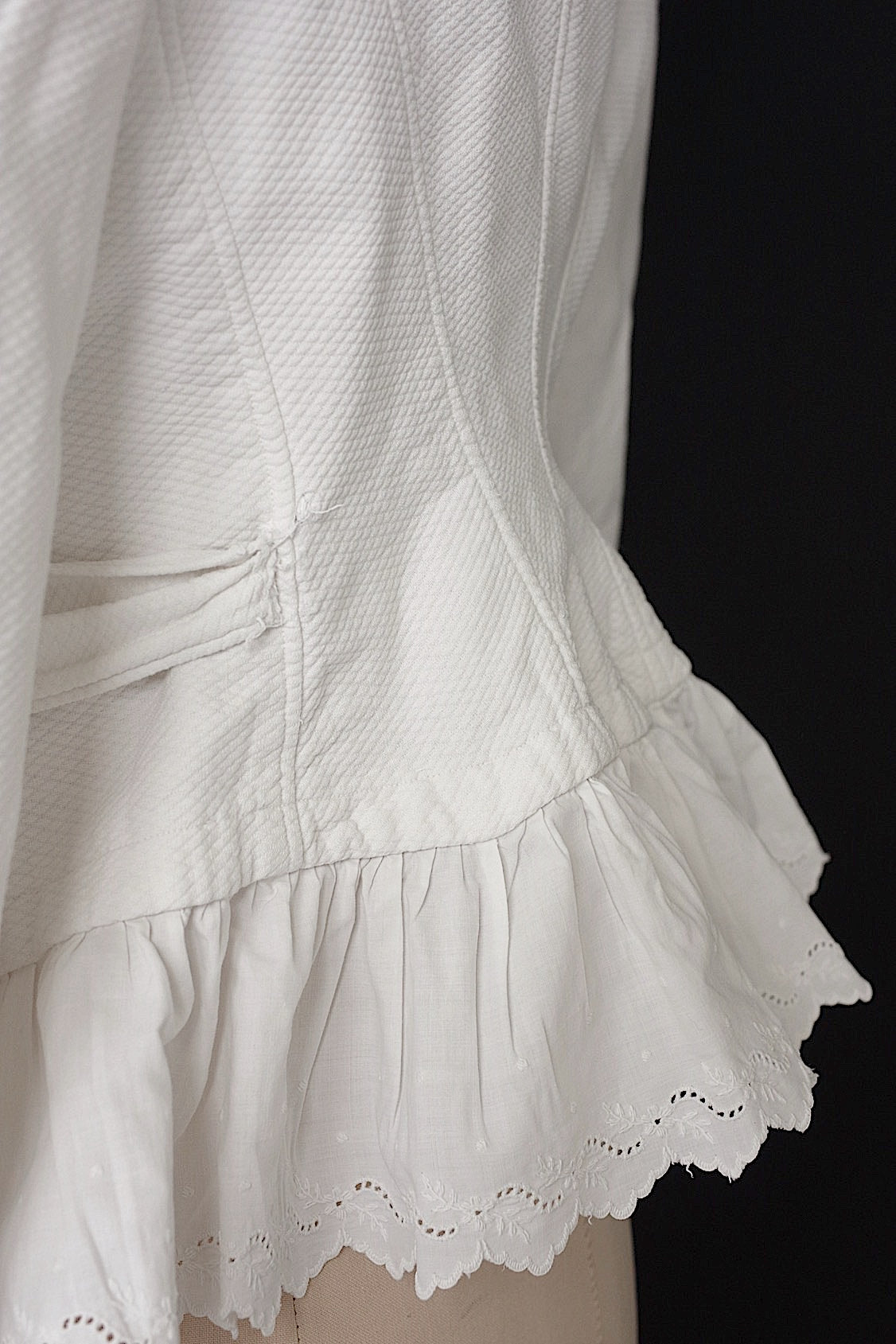 アンティークブラウス3/vêtement  ancien/ .FR a l'epoque