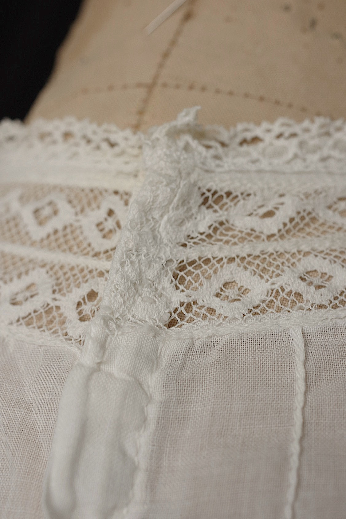 アンティークブラウス4/vêtement  ancien/ .FR a l'epoque