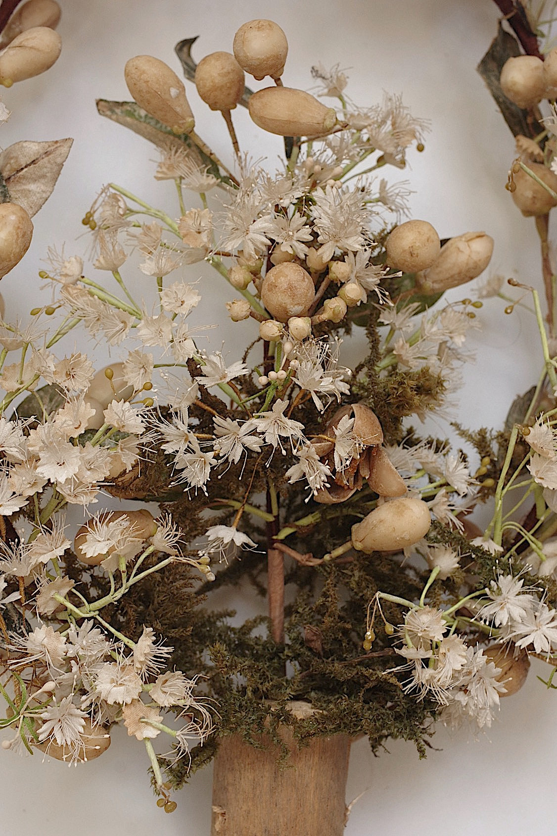 アンティークマリアージュ花/antique MARIEE FLEURS EN CIRE FLEUR ORANGER .FR a l'epoque